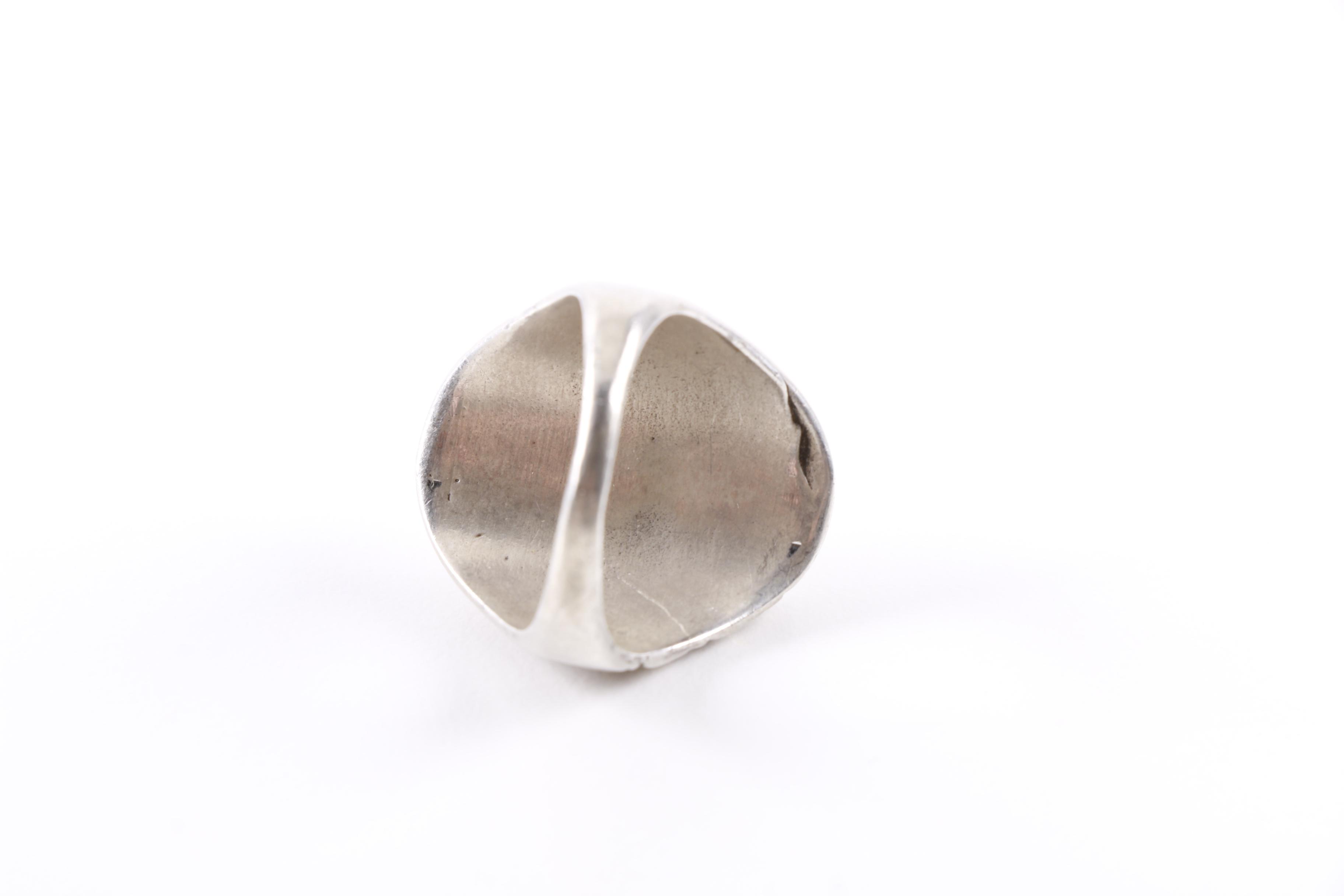 Southwest Inspired Sterling Silver Coral Turquoise Rings