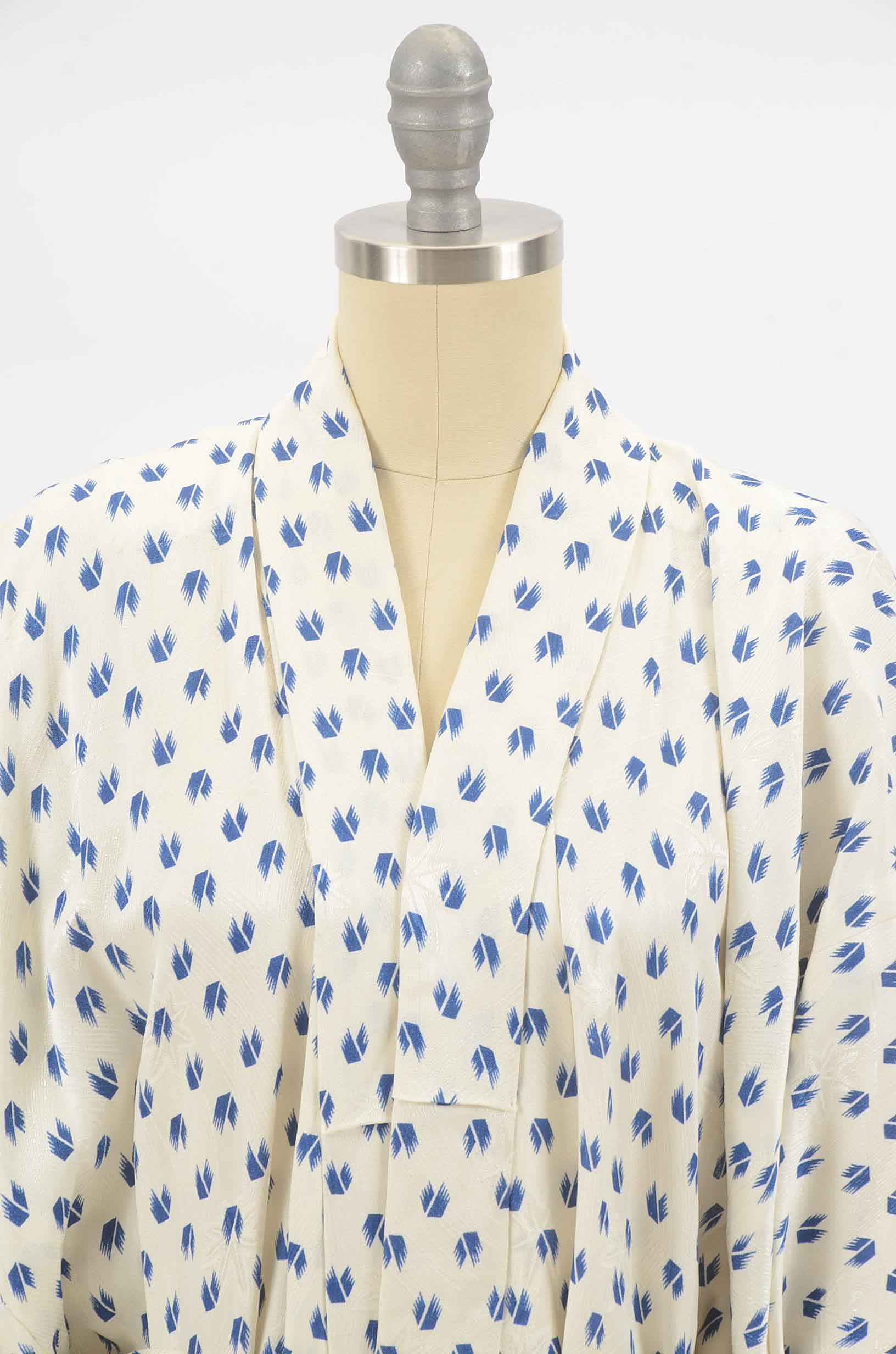 Vintage Silk Kimono Style Robe