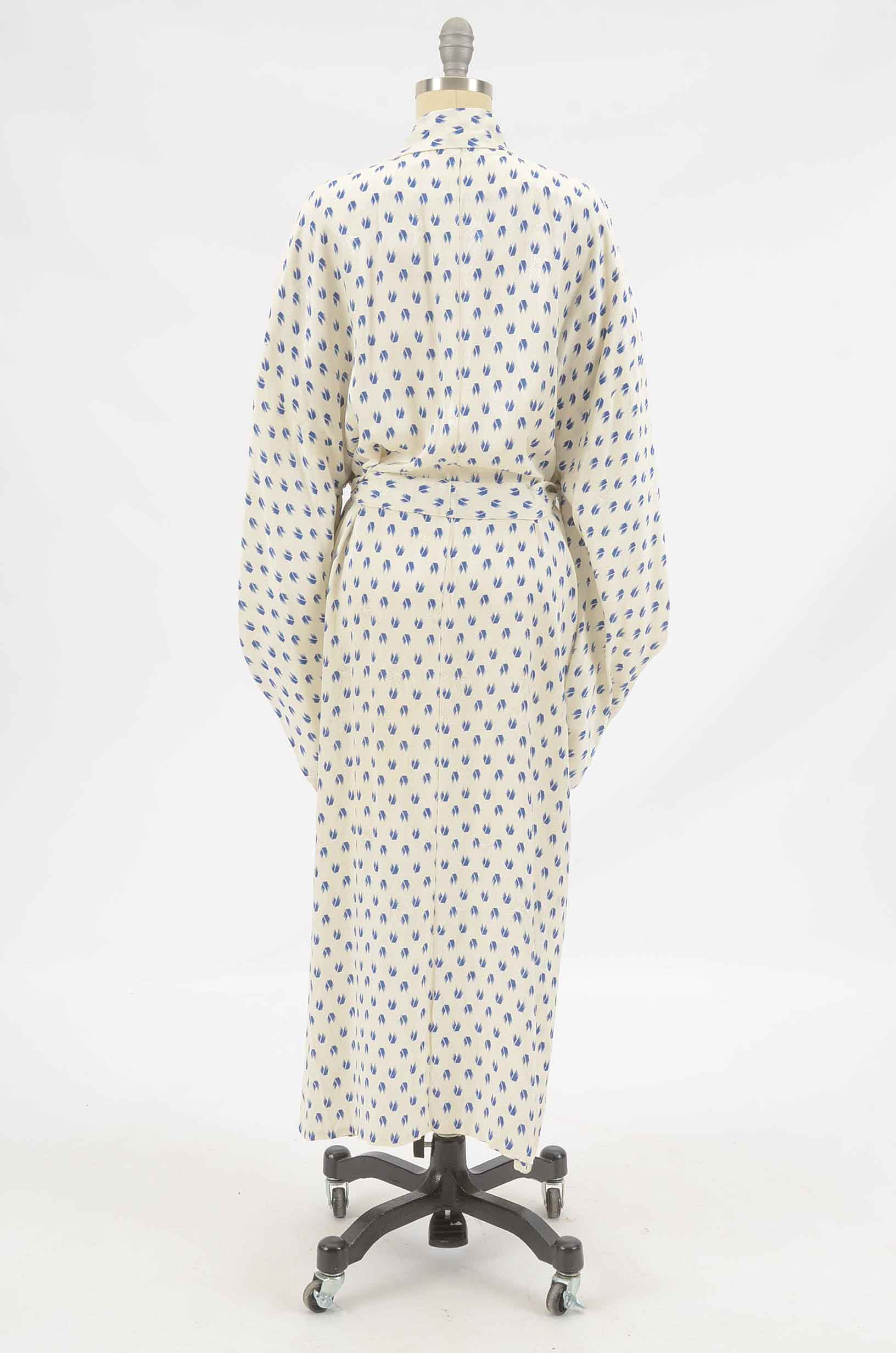 Vintage Silk Kimono Style Robe