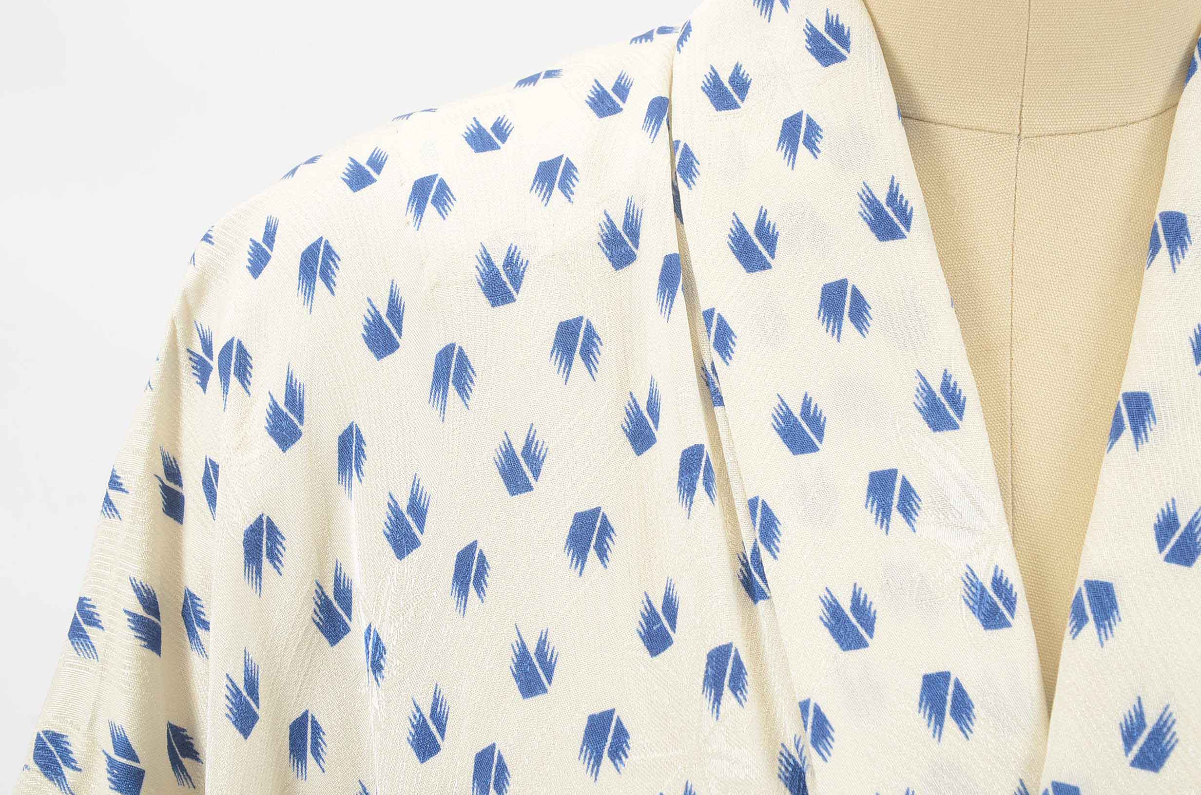 Vintage Silk Kimono Style Robe