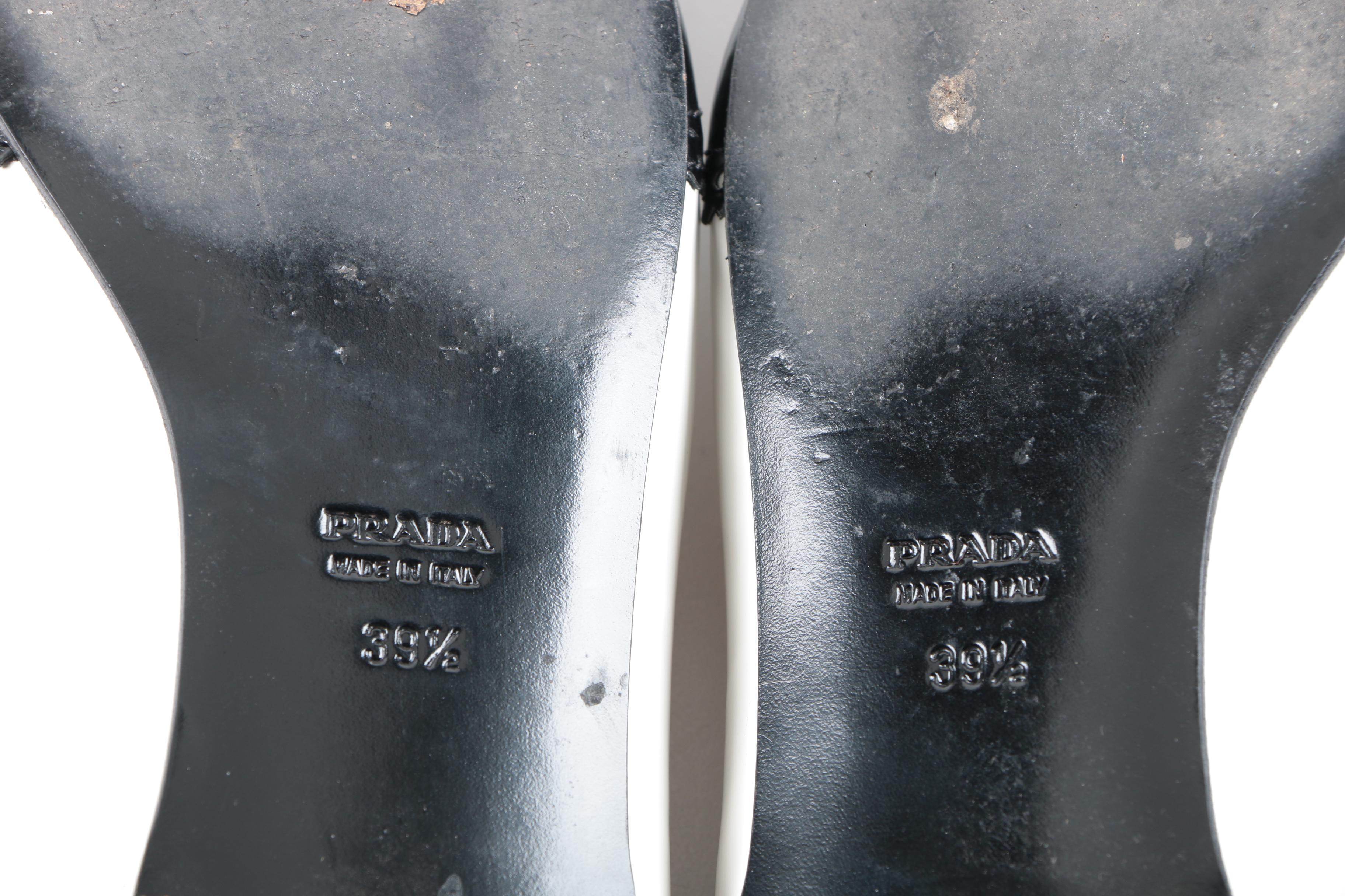 Women's Prada Wingtip Loafers