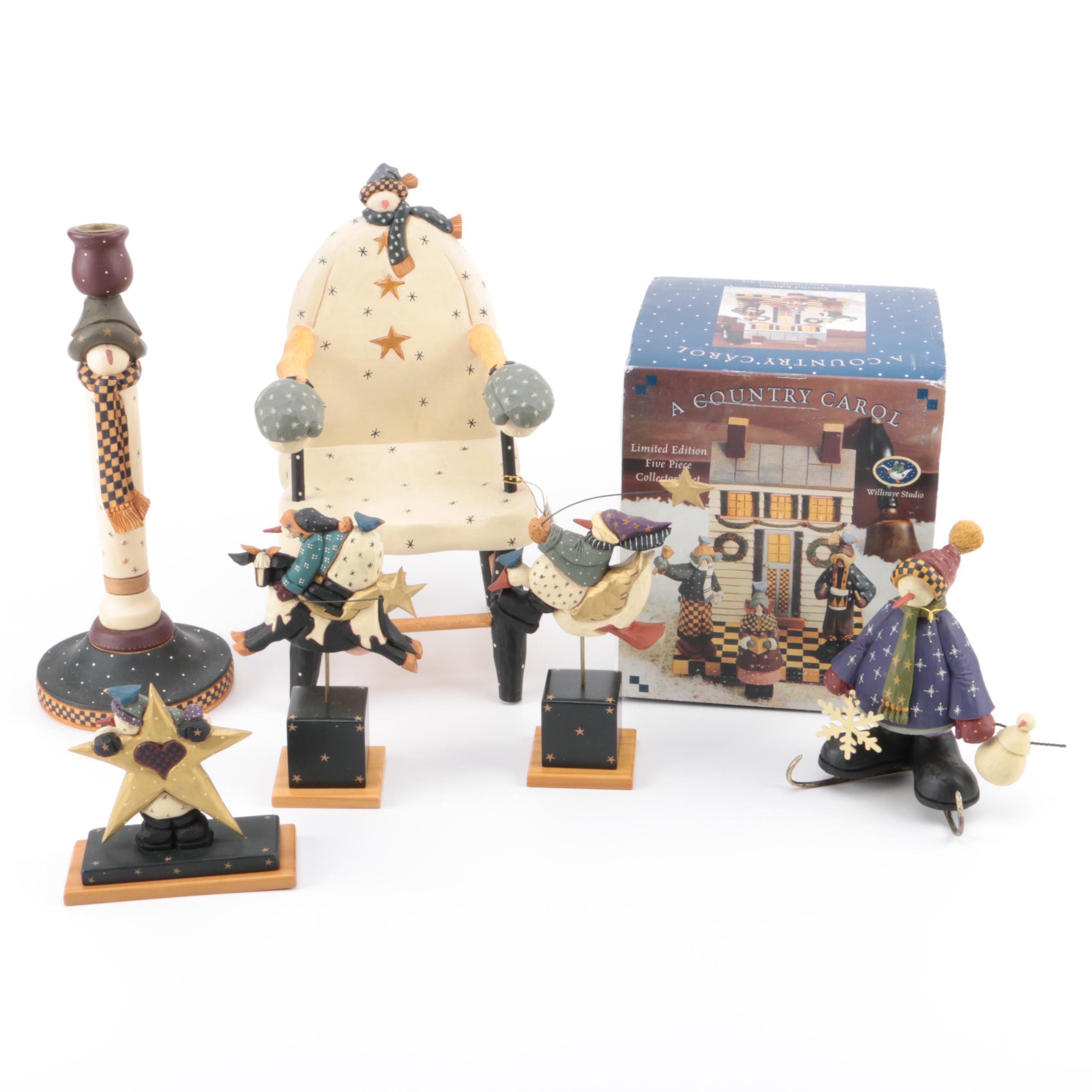 Williraye Studio Snowman Decor