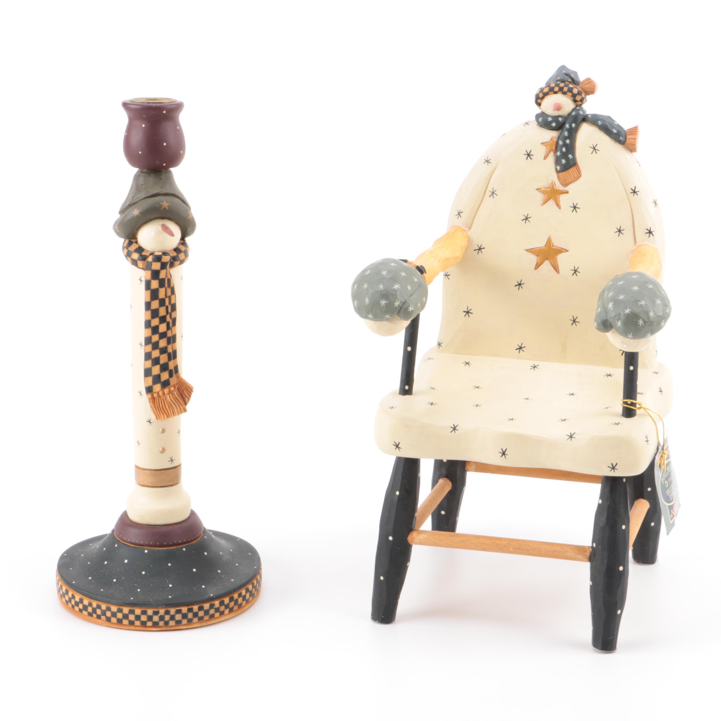 Williraye Studio Snowman Decor