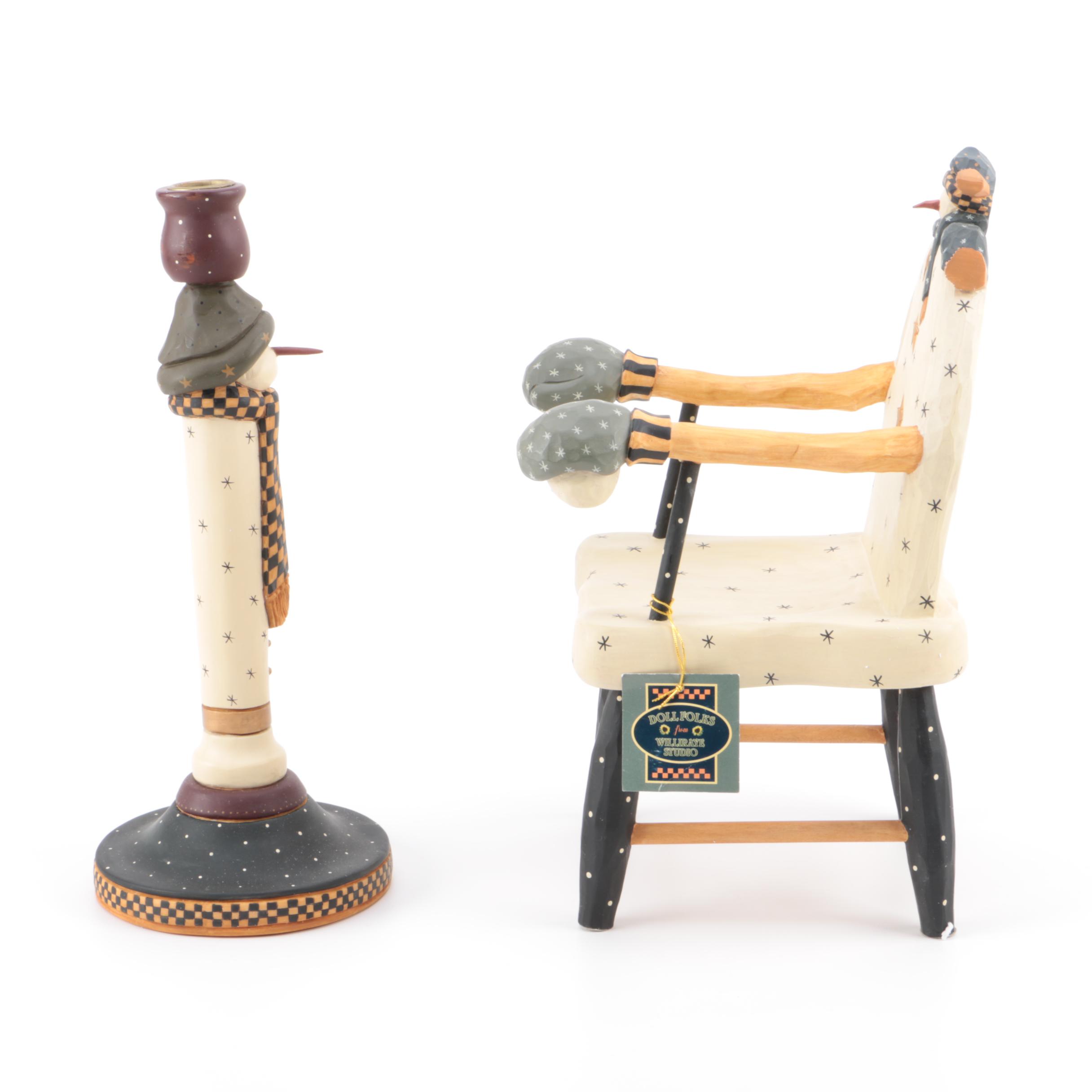 Williraye Studio Snowman Decor