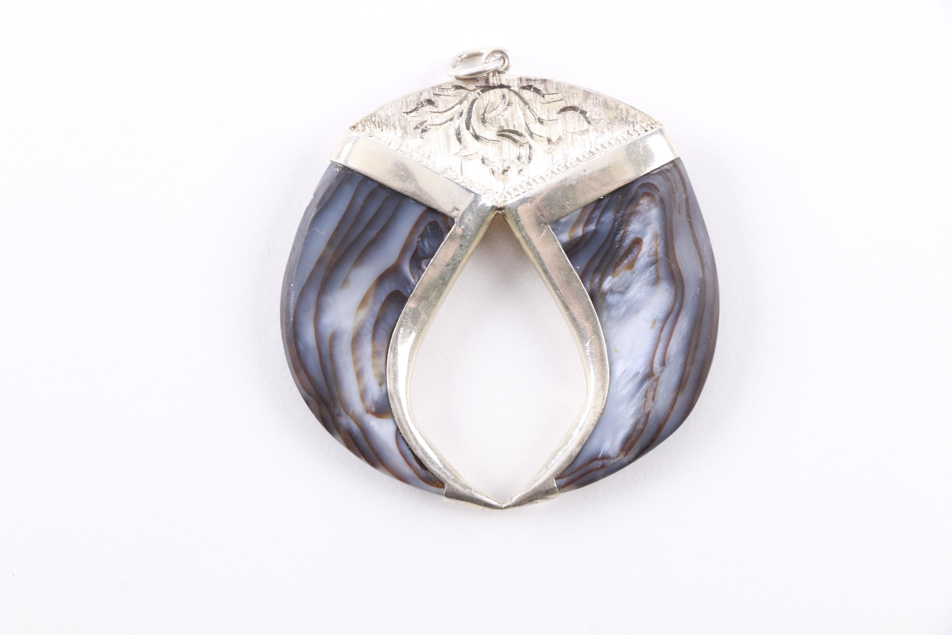 Selection of Sterling Silver Rings Including Pendant