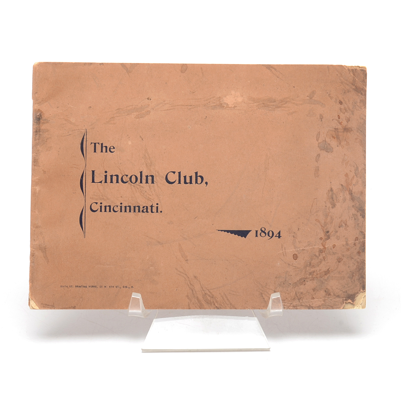 Antique Lincoln Club of Cincinnati Program