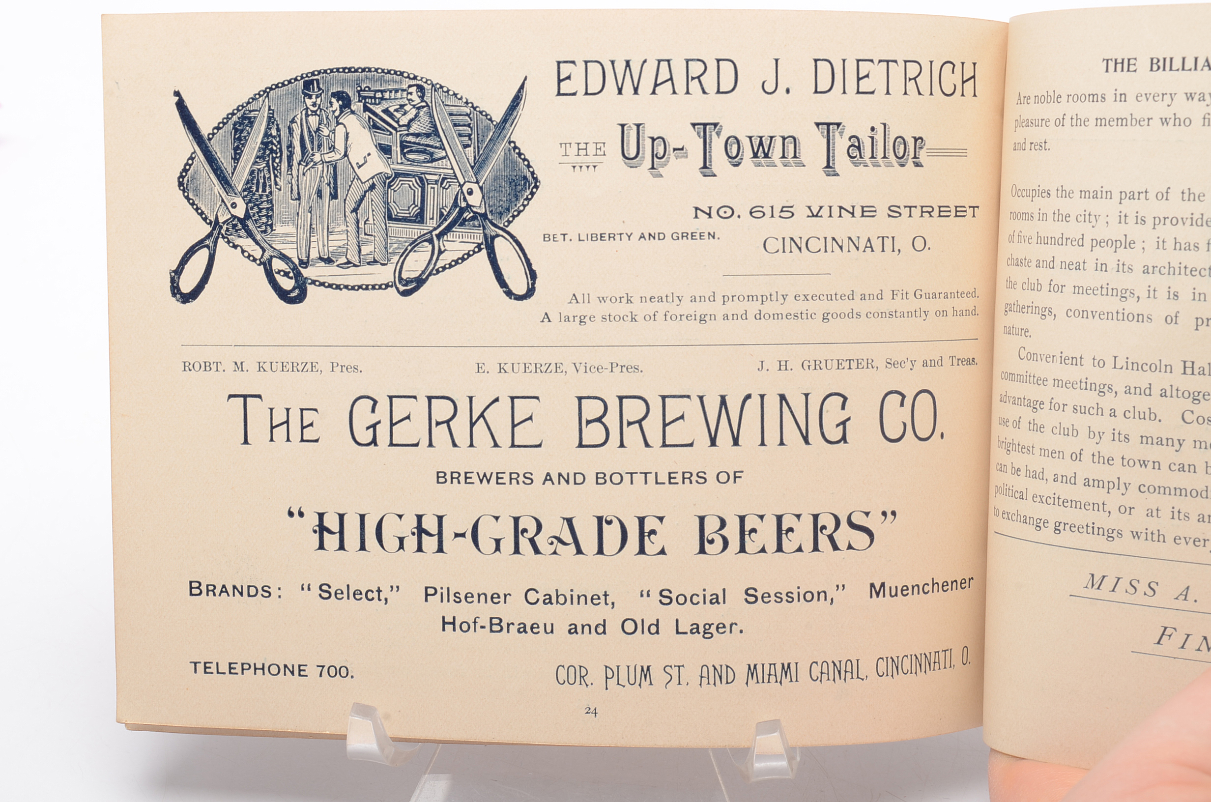 Antique Lincoln Club of Cincinnati Program