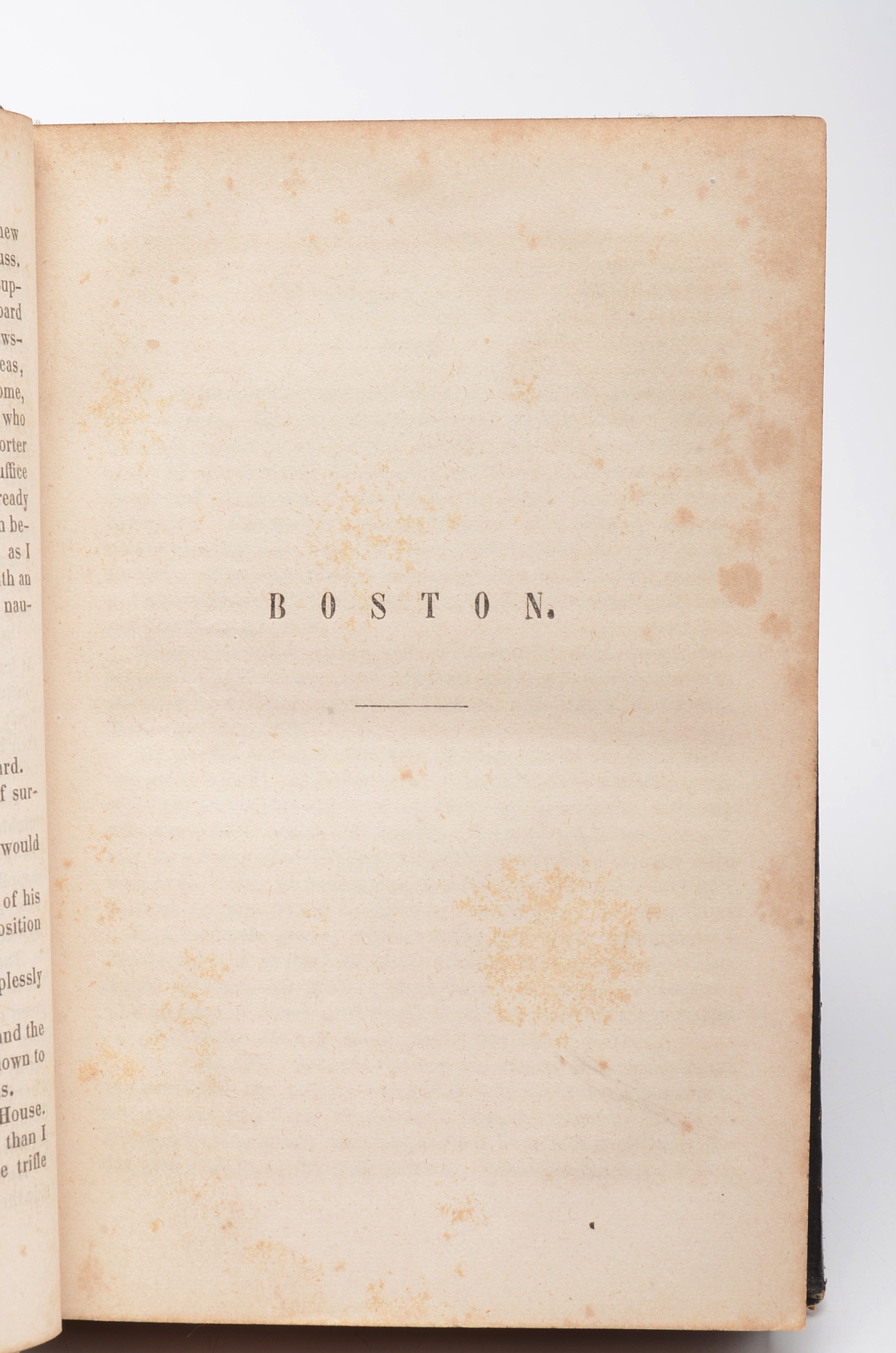 Antique "American Notes" by Charles Dickens