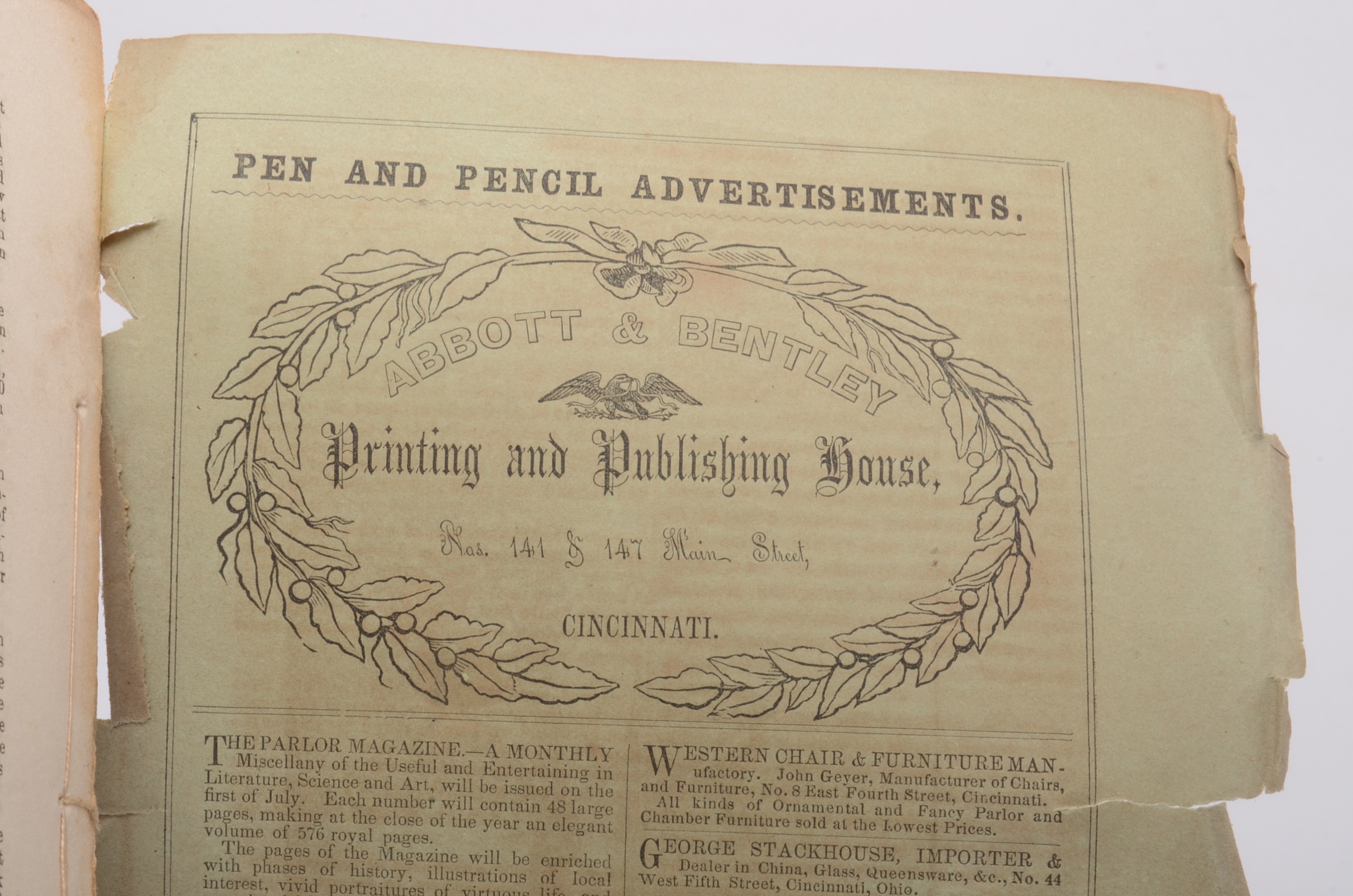 Antique Weekly Literary Journal