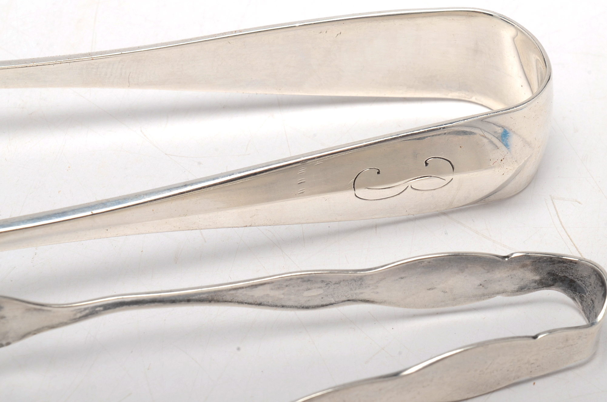 Weidlich and Dominick & Haff Sterling Silver Olive Forks and Tongs