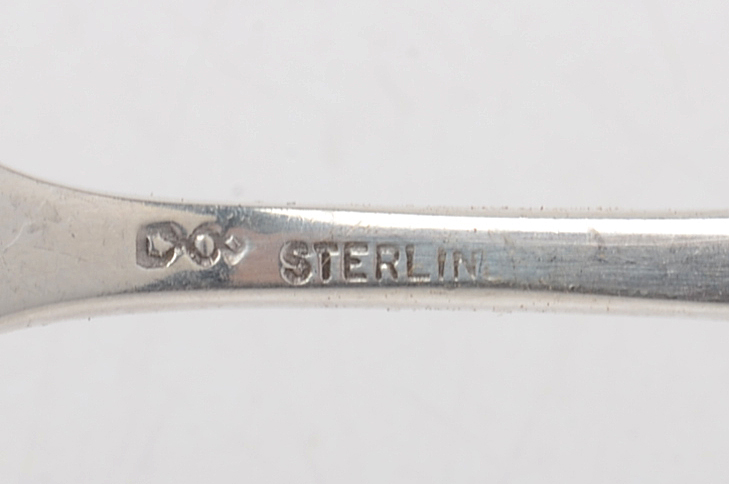 Weidlich and Dominick & Haff Sterling Silver Olive Forks and Tongs