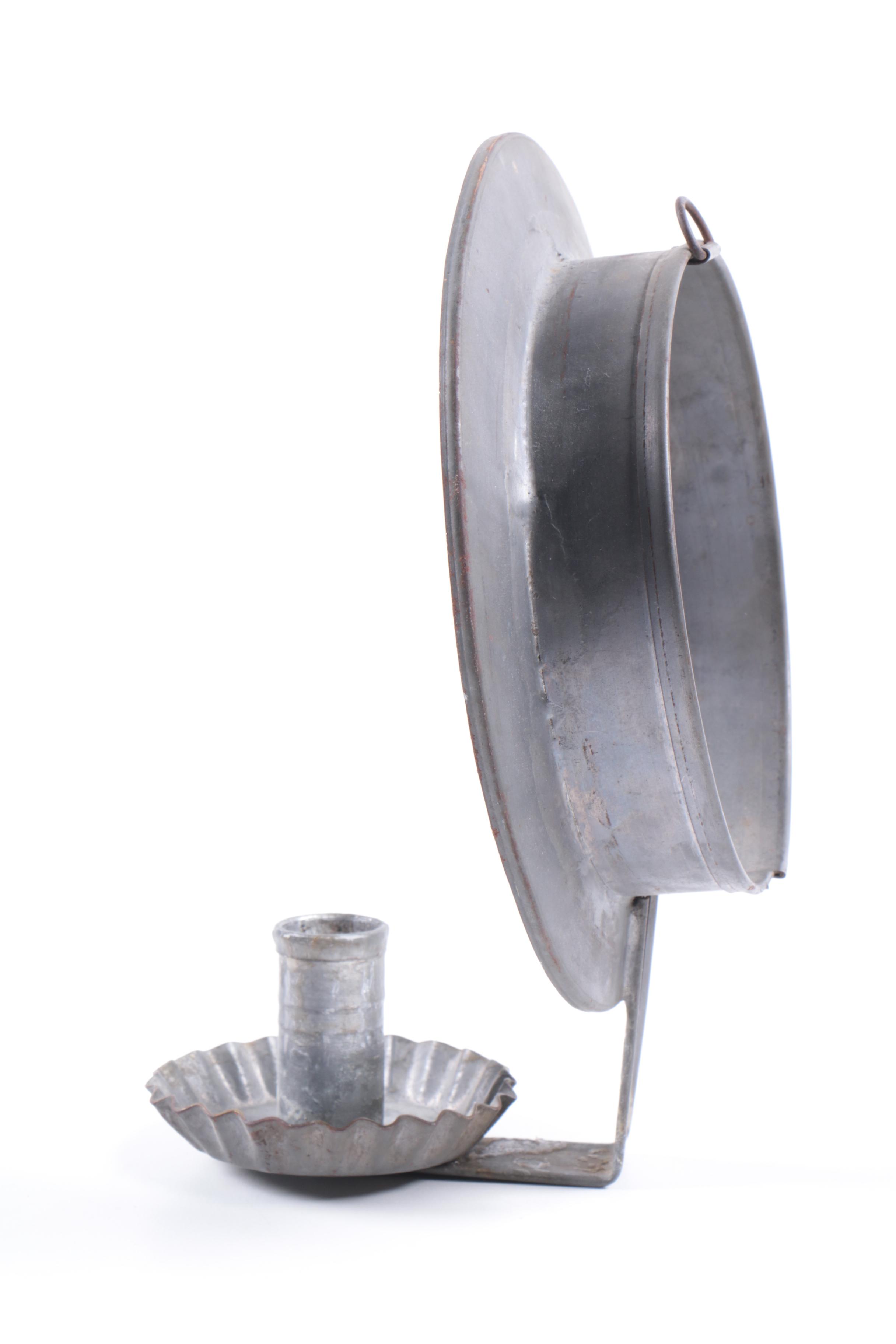 Decorative Rounded Mirror Wall Sconce