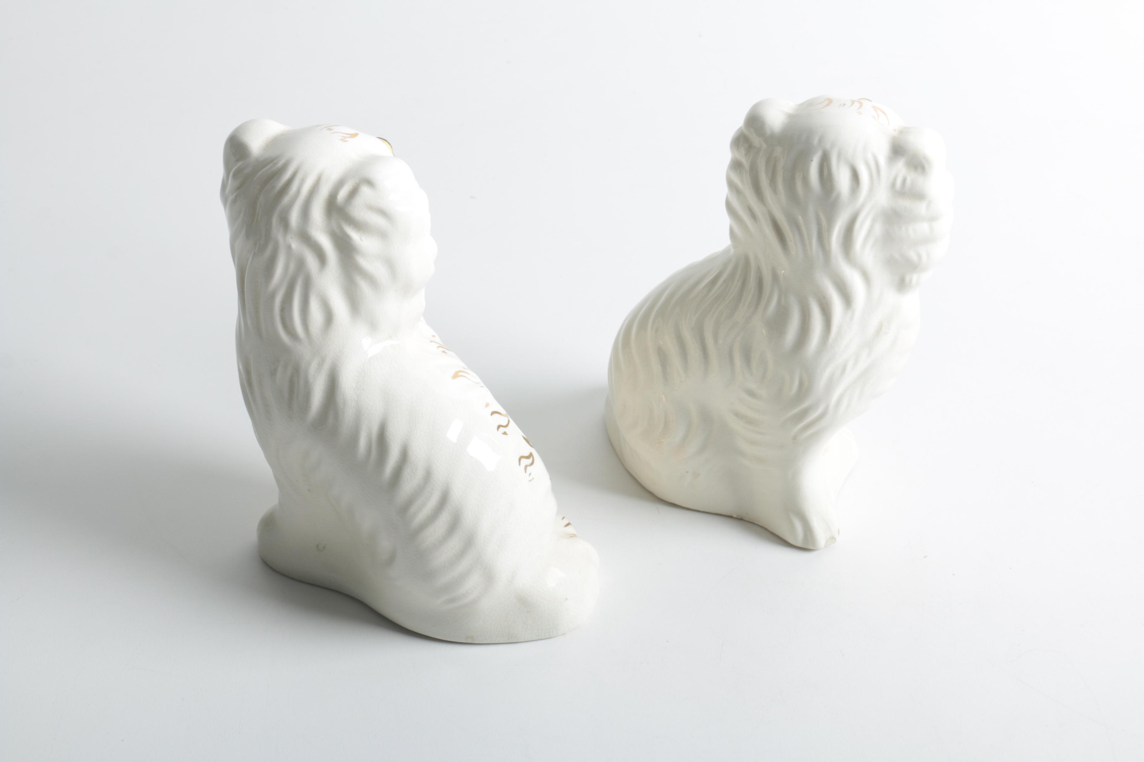 Staffordshire Ceramic Dog Figurines