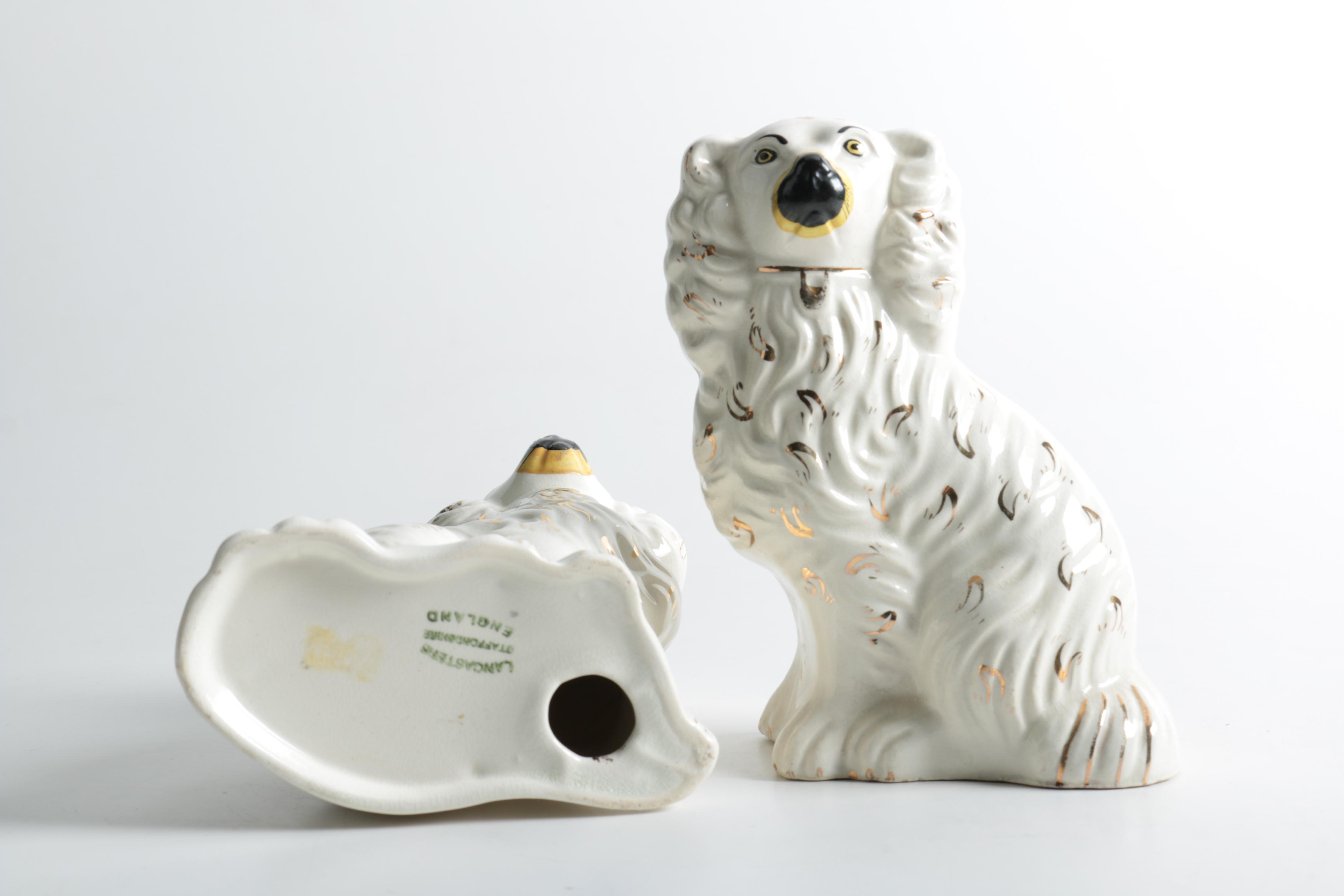 Staffordshire Ceramic Dog Figurines