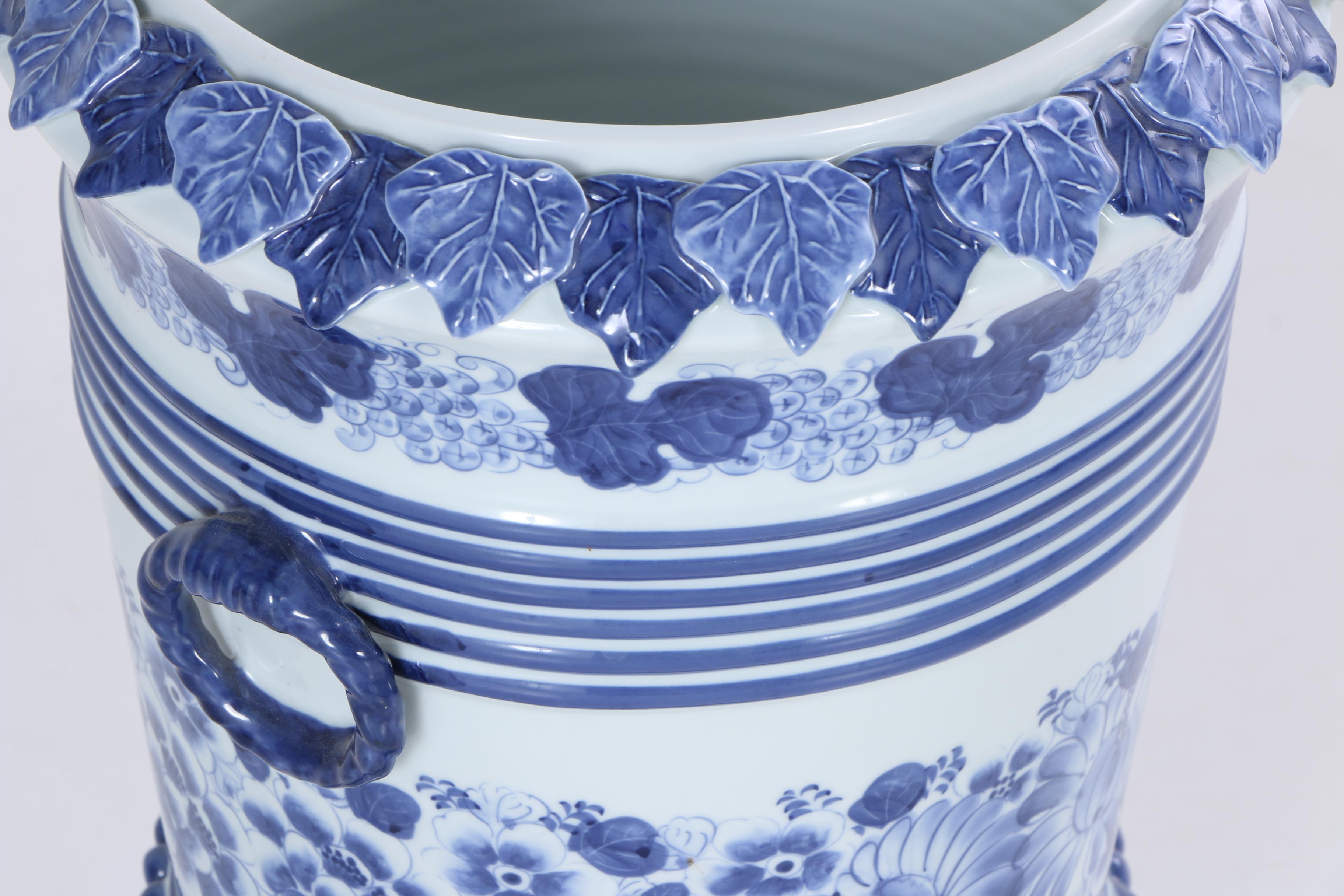 Maitland-Smith Ceramic Floor Vase