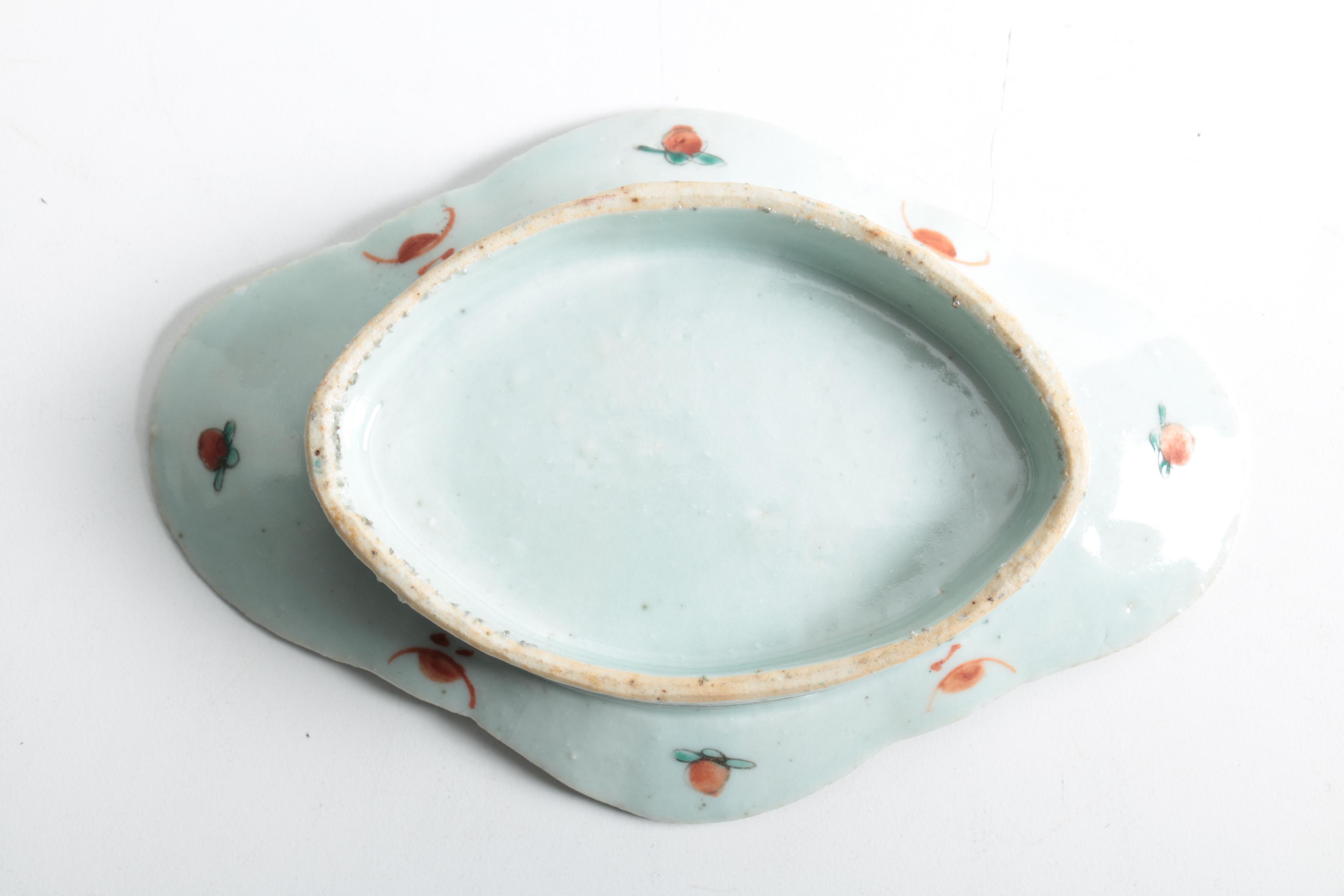 Circa 1900 Chinese Hand Painted Porcelain Dish