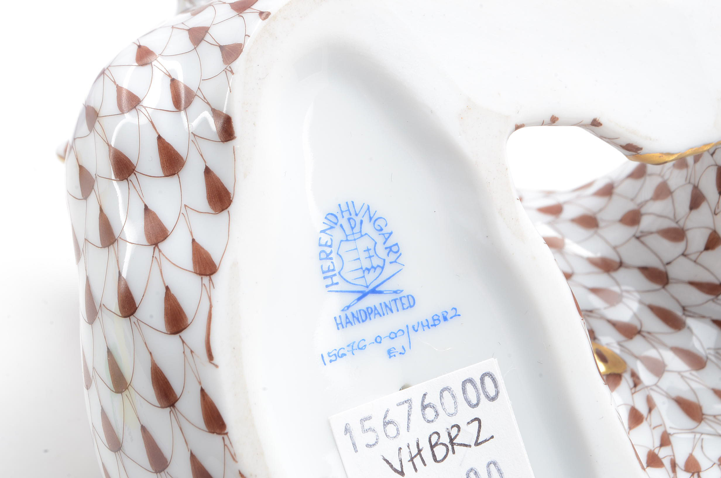 Herend Porcelain Grizzly Bear Cubs Figurine