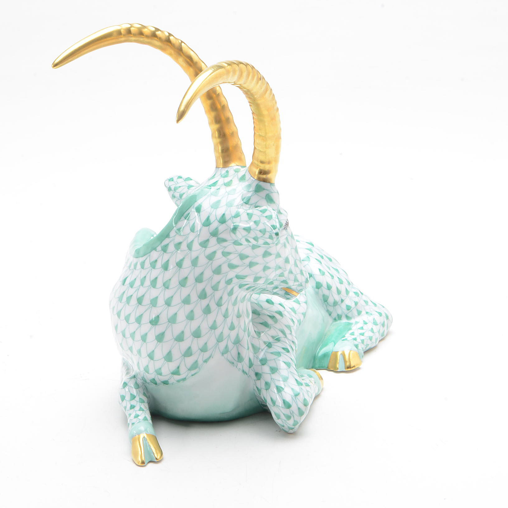 Herend First Edition Porcelain Antelope Figurine