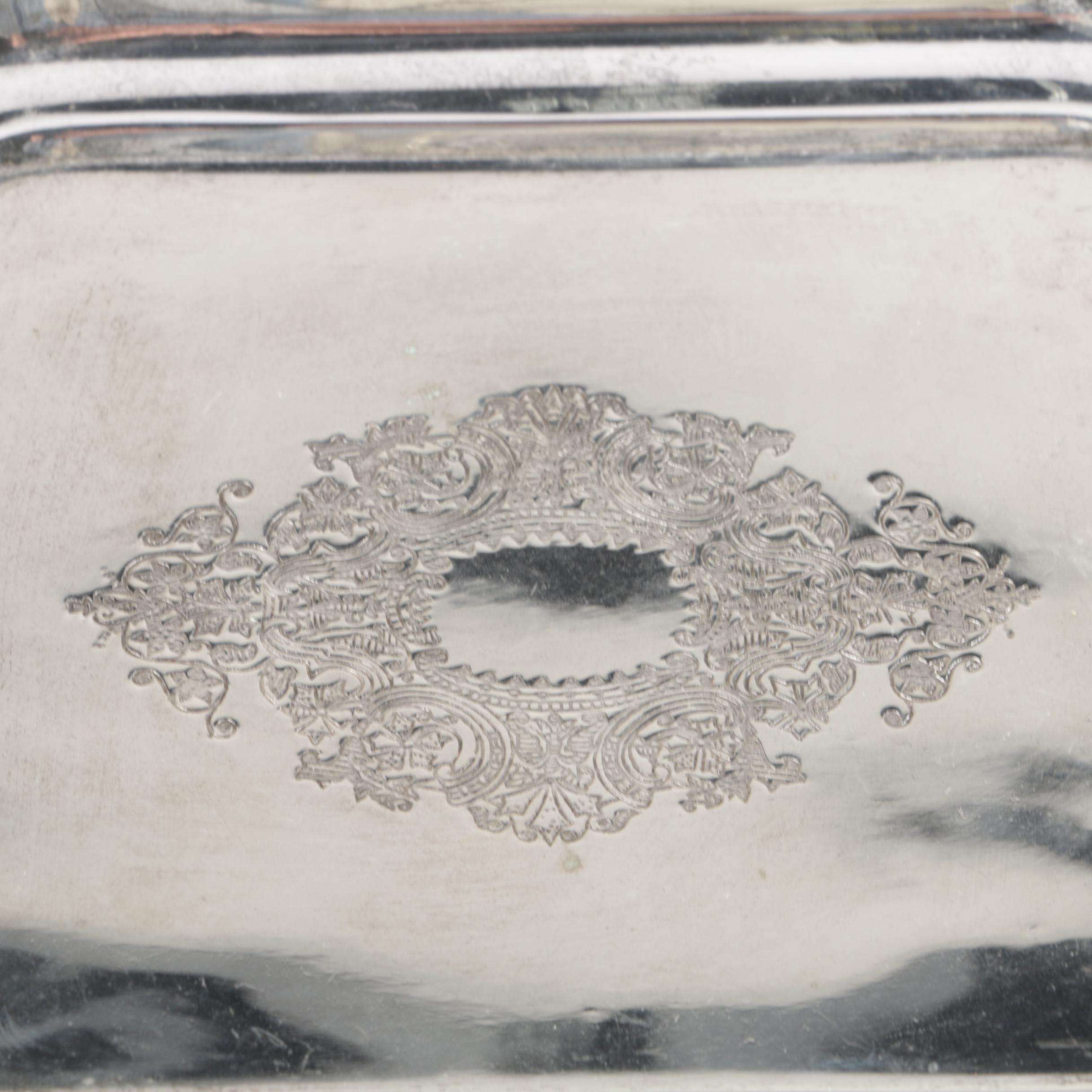 Gorham "Rondo" Silver Plate Vegetable Bowl with Assorted Serveware