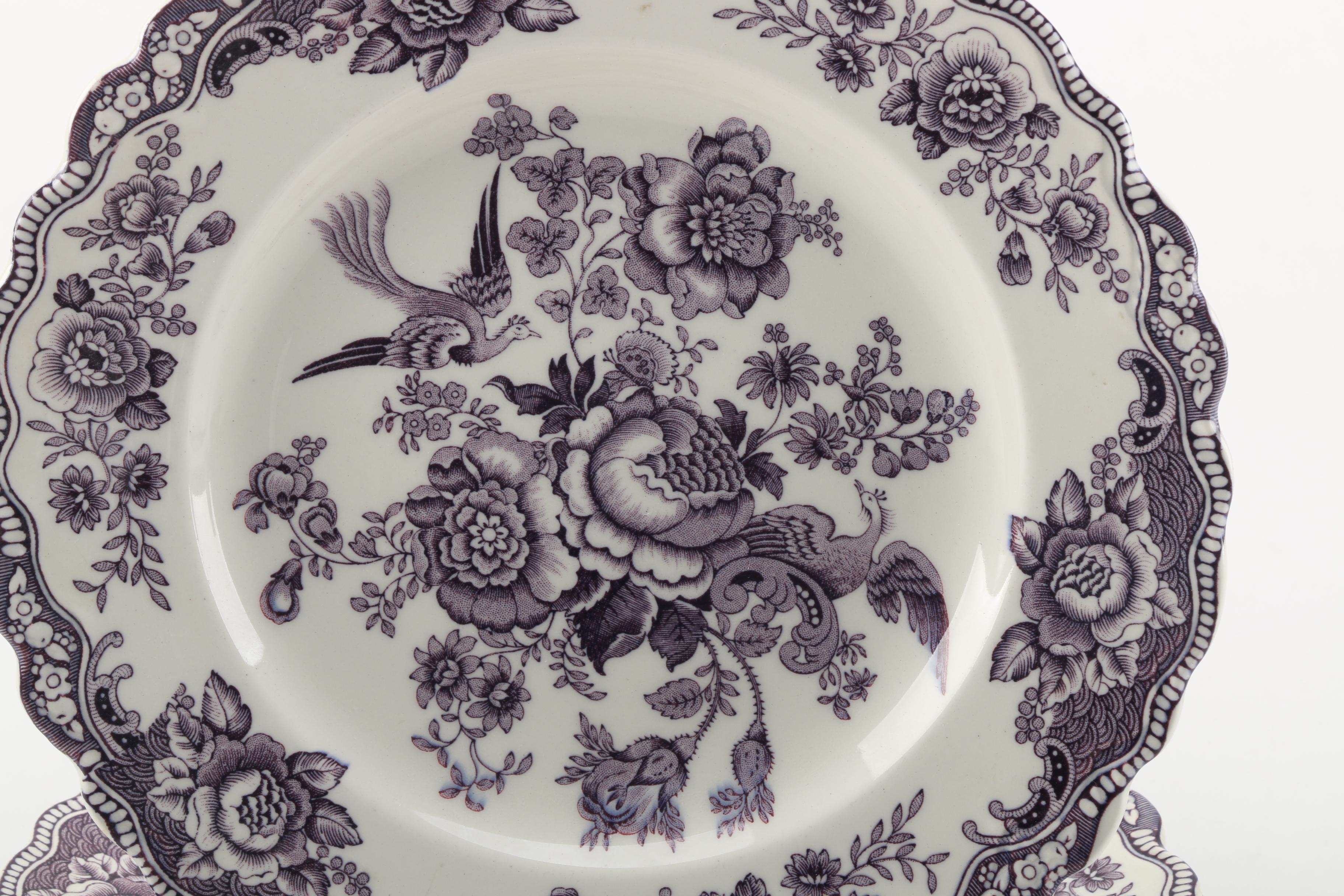 Vintage Crown Ducal "Bristol" Plates