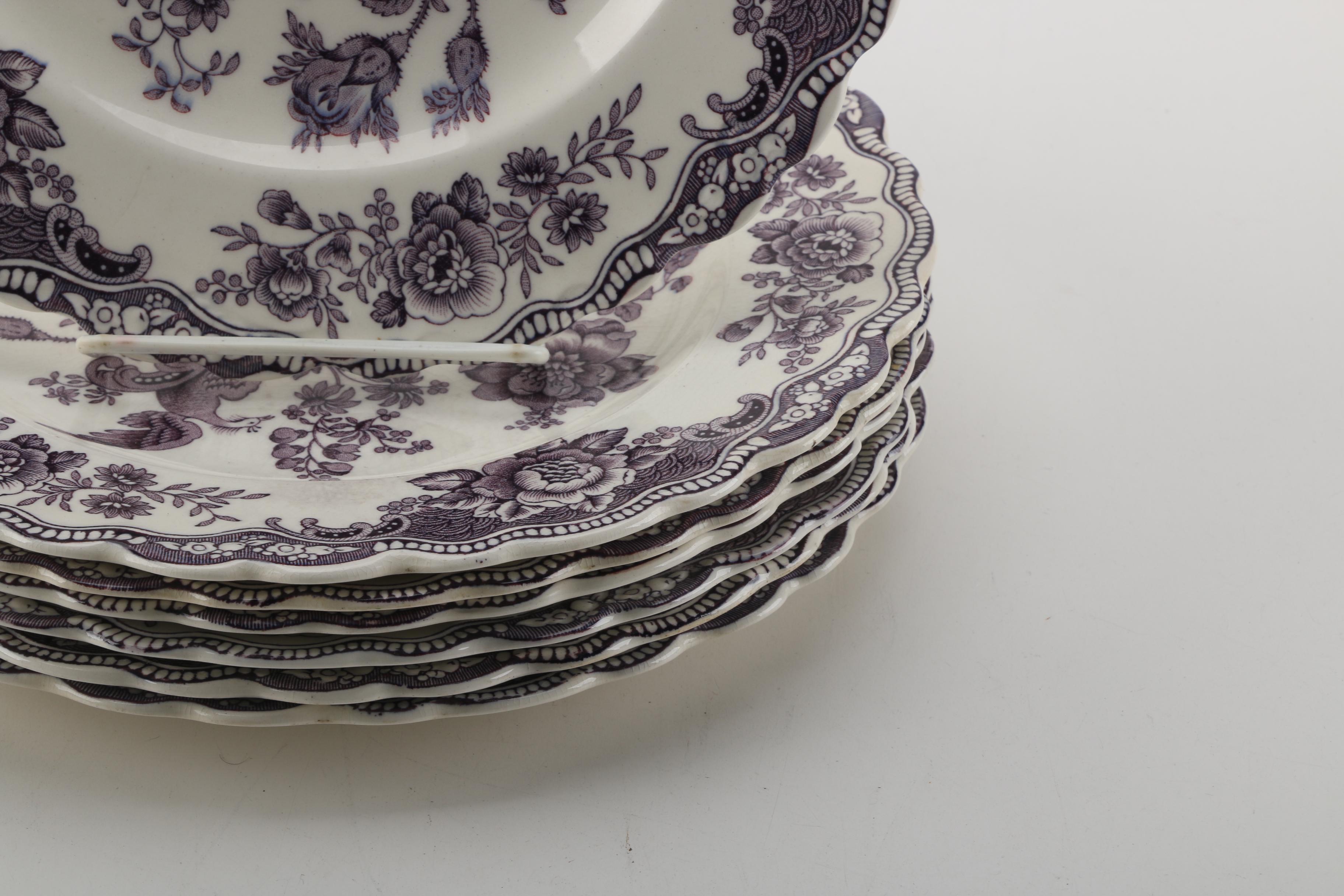 Vintage Crown Ducal "Bristol" Plates