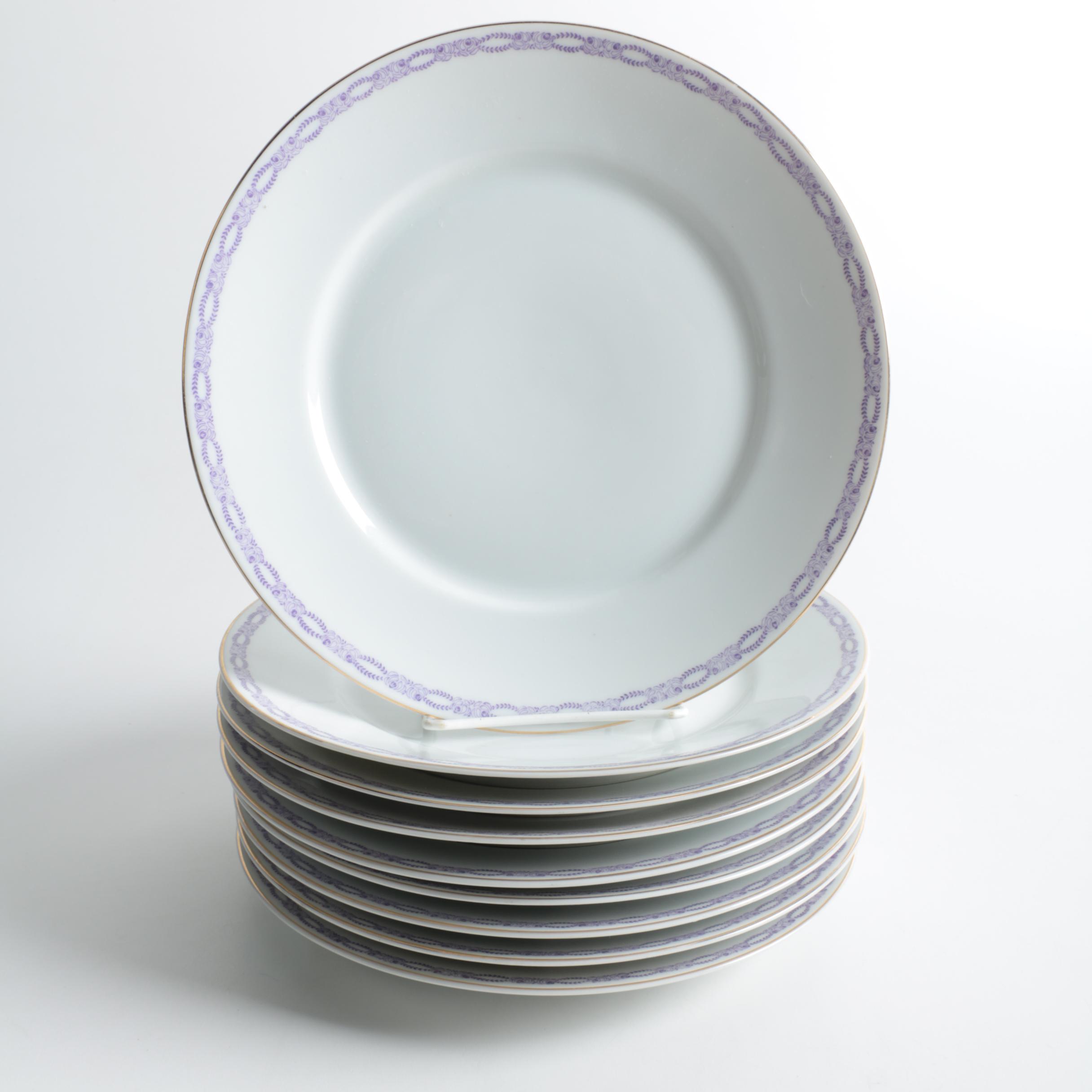 Early 20th Century Rosenthal Porcelain Plates
