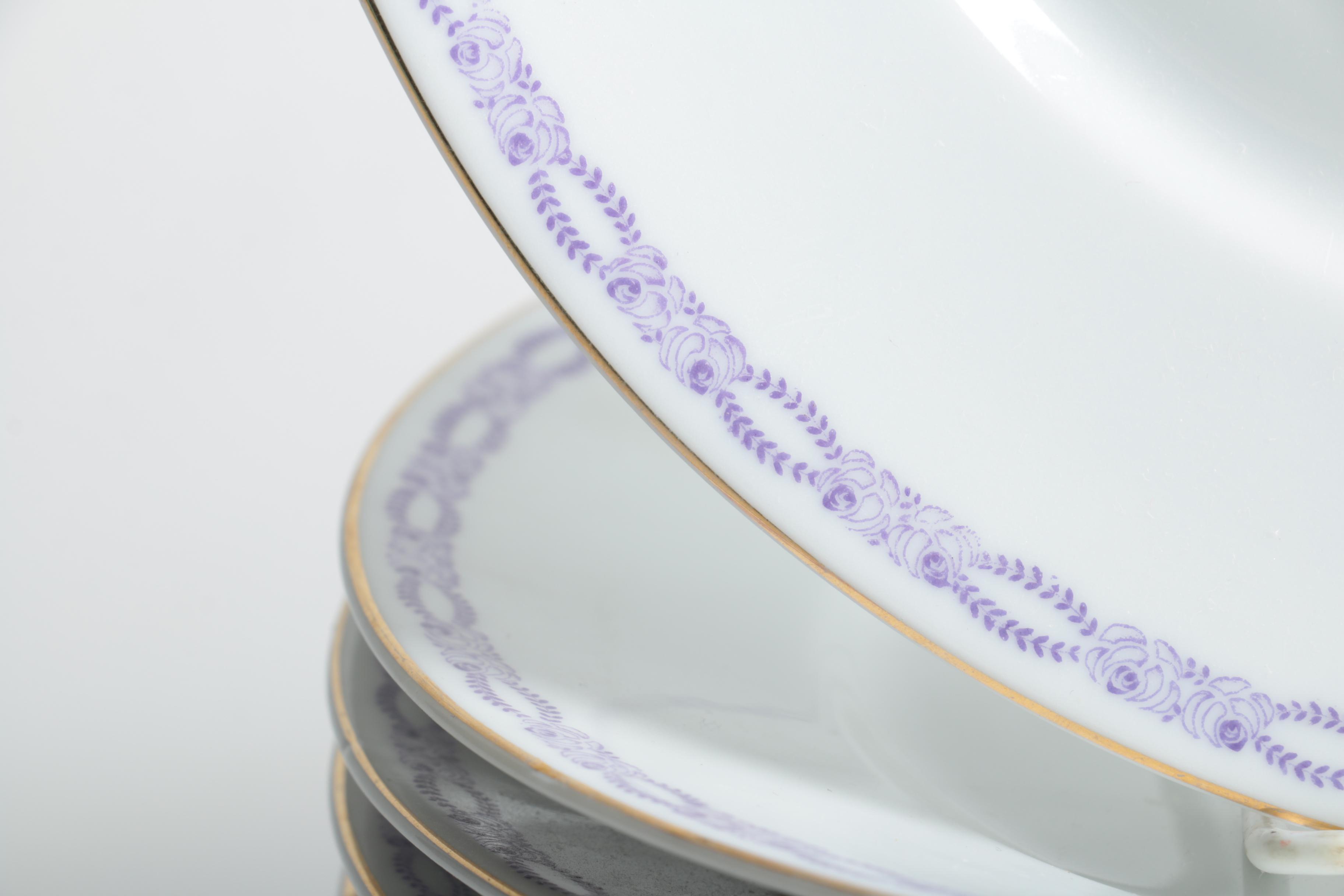 Early 20th Century Rosenthal Porcelain Plates