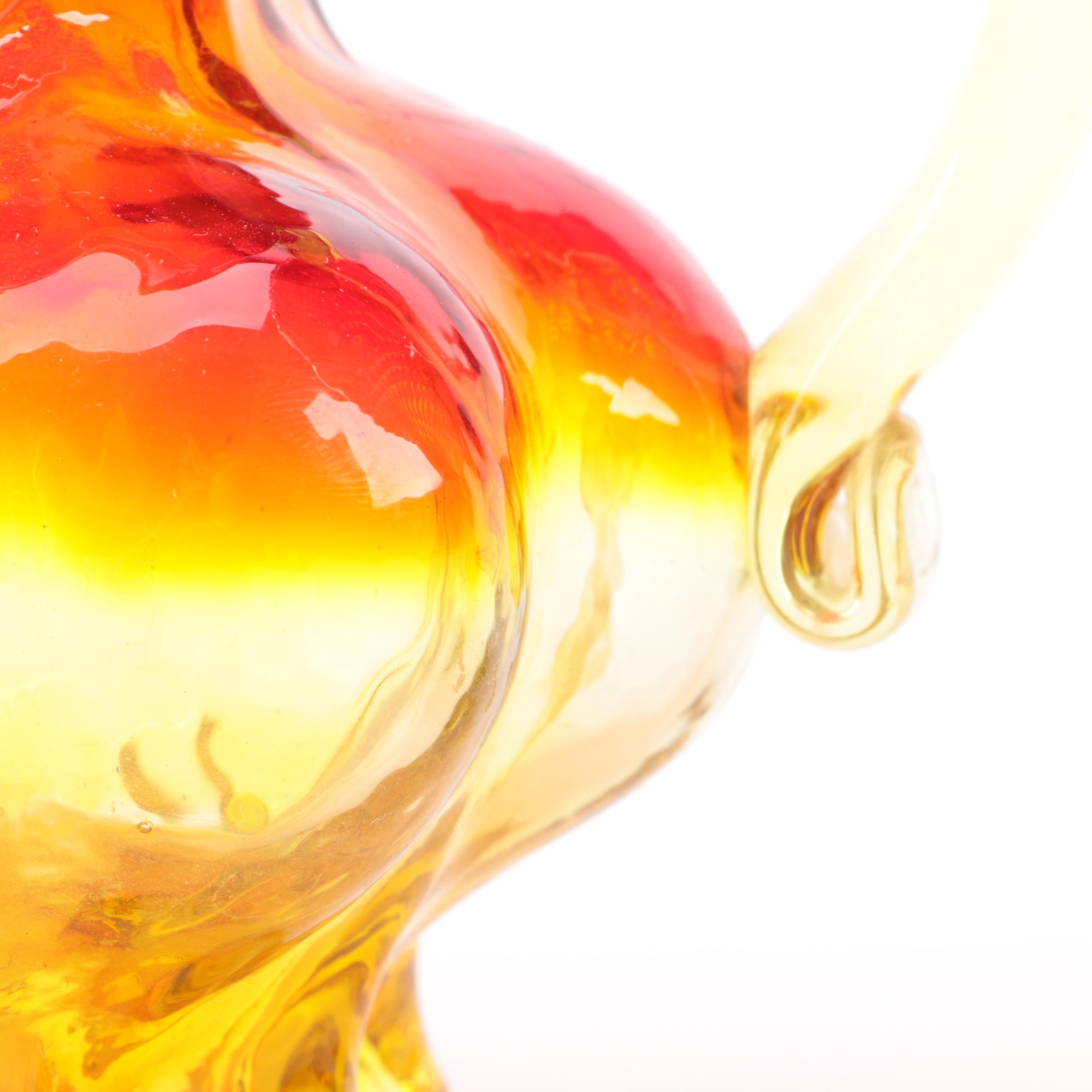 Vintage Amberina Glassware