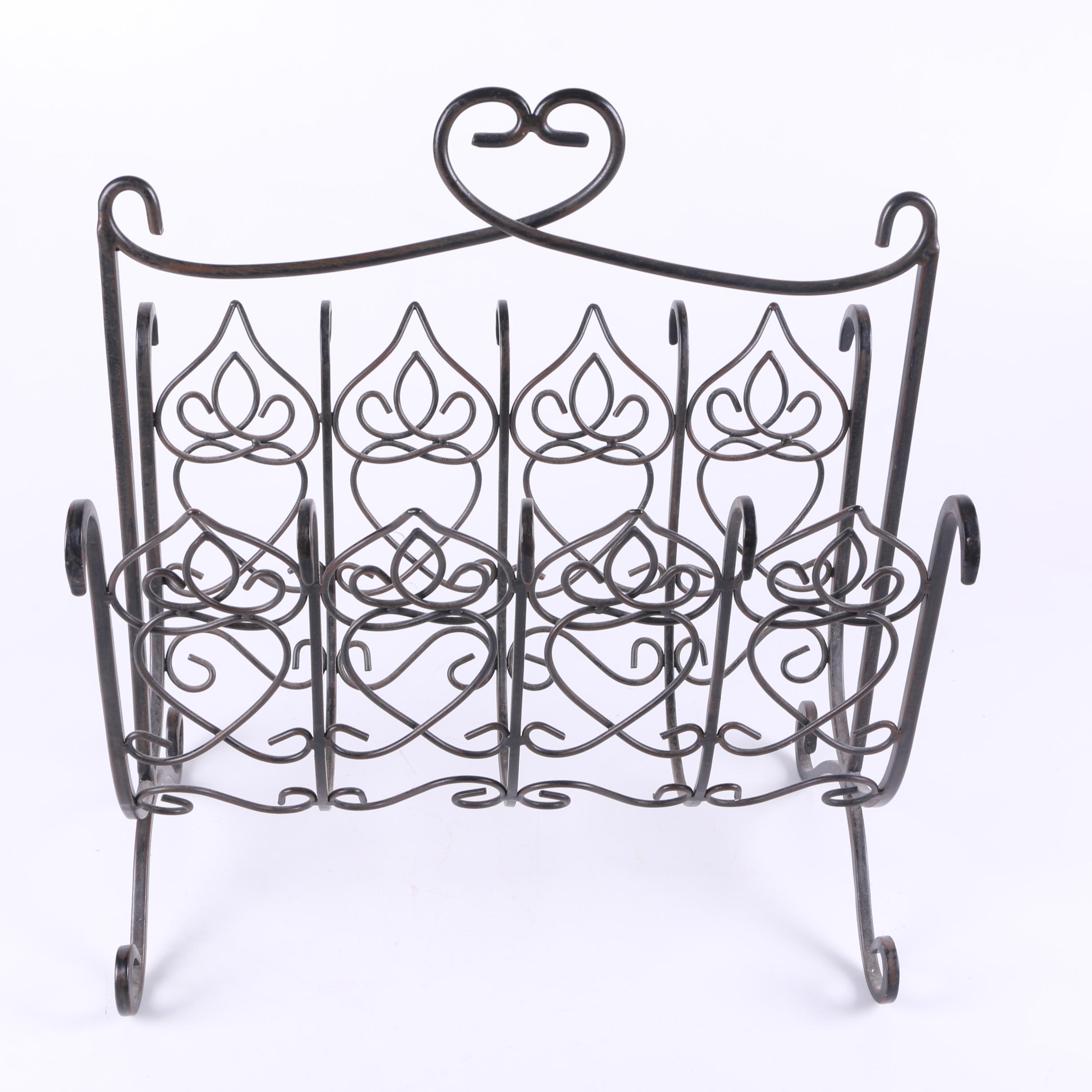 Scrolled Metal Decor