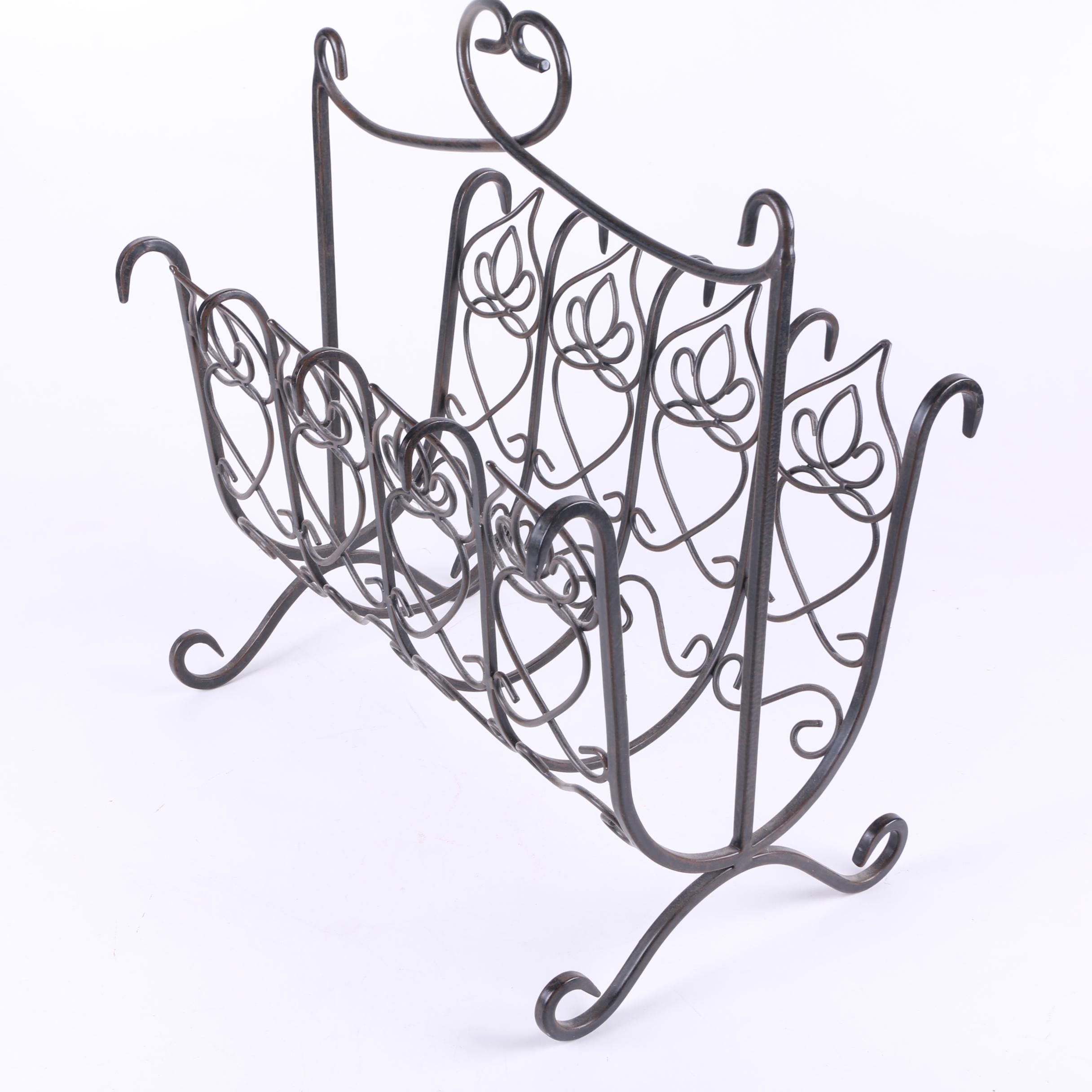 Scrolled Metal Decor