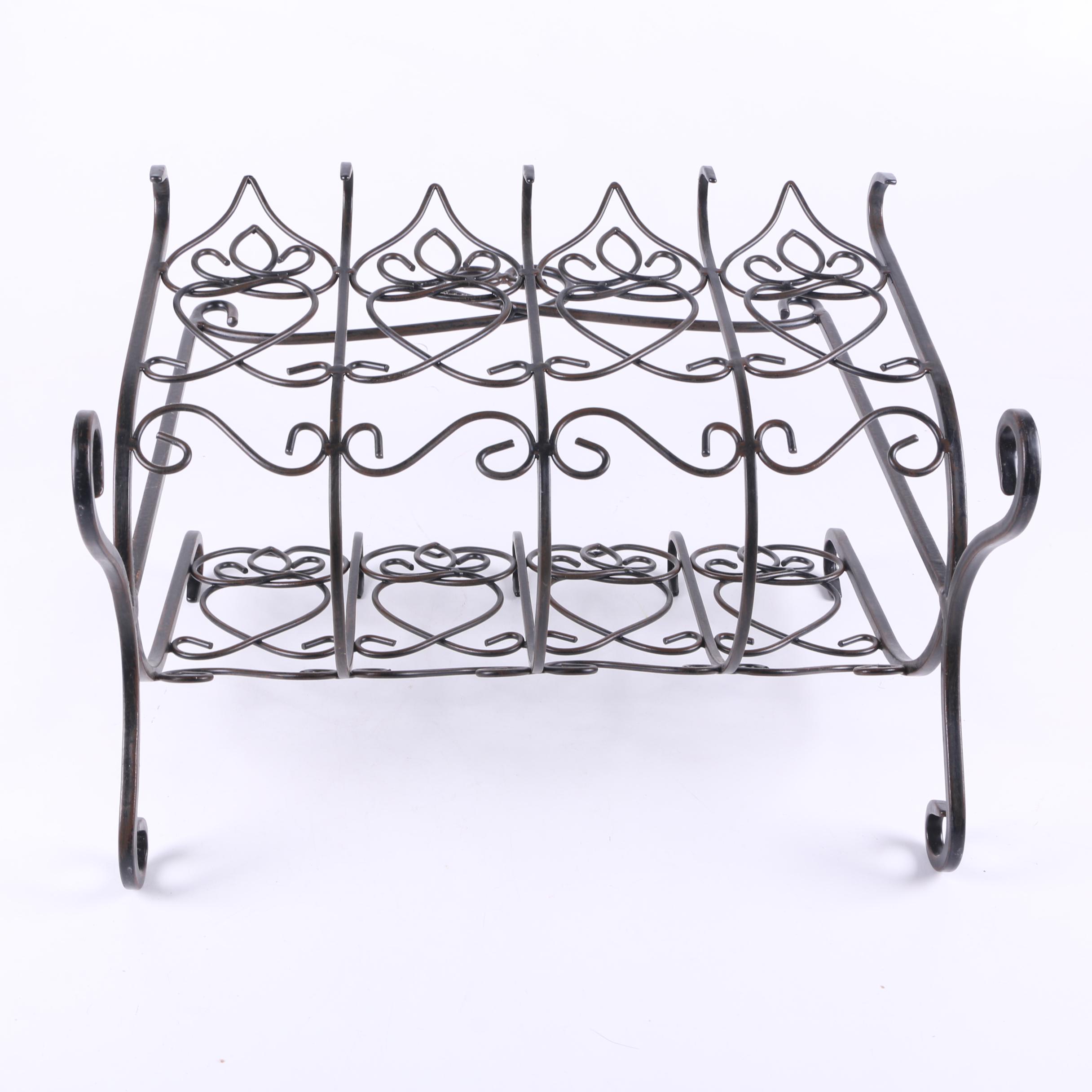 Scrolled Metal Decor