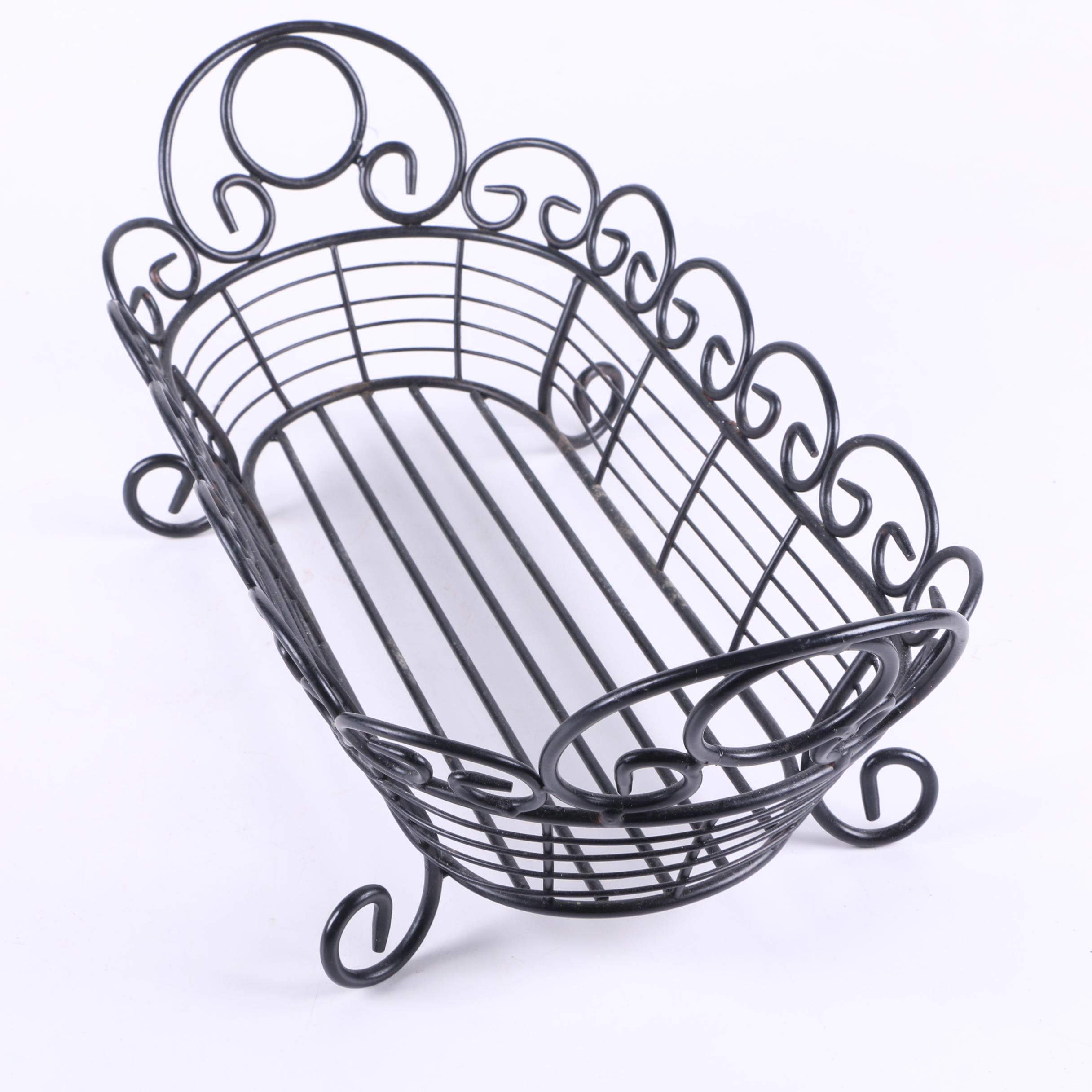 Scrolled Metal Decor