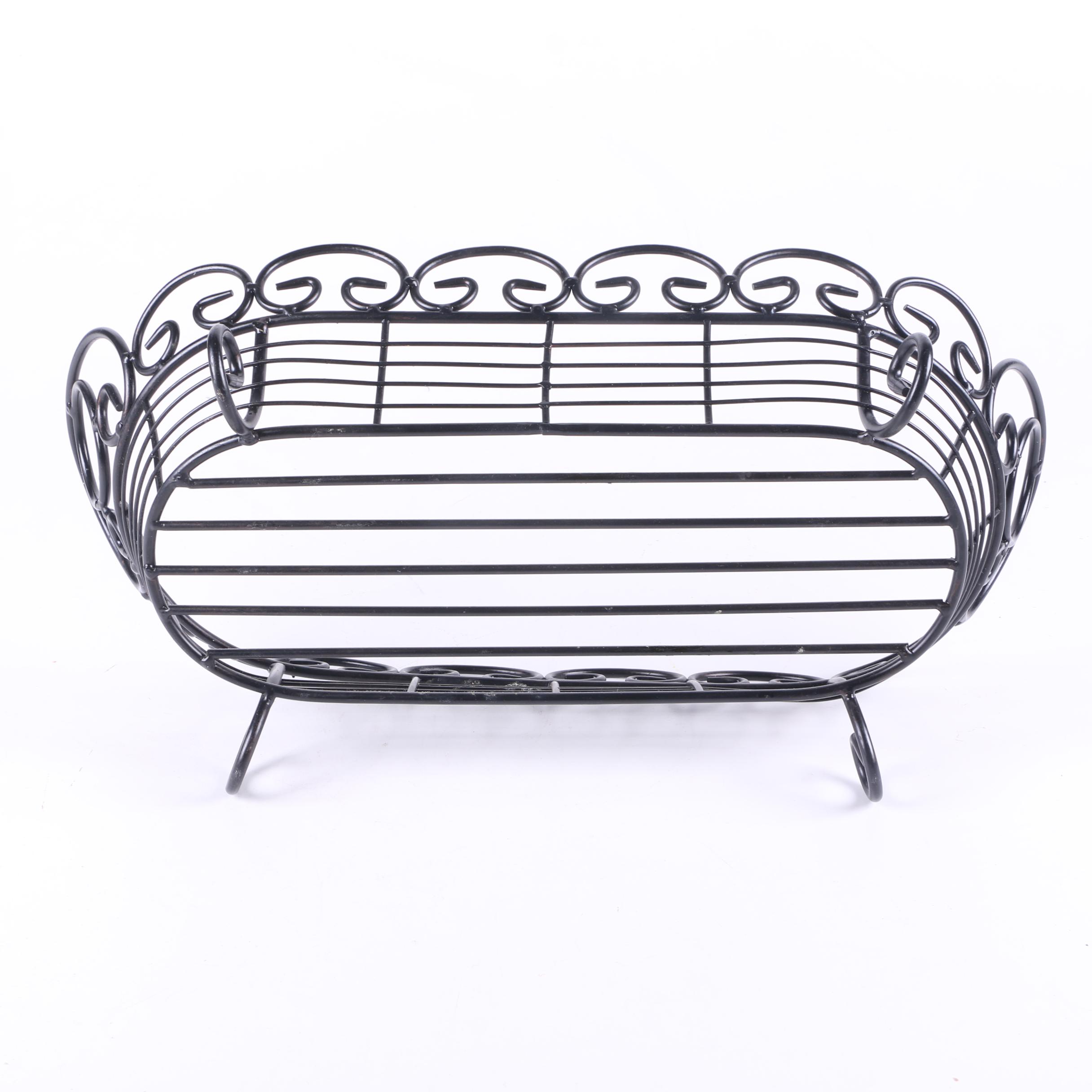 Scrolled Metal Decor