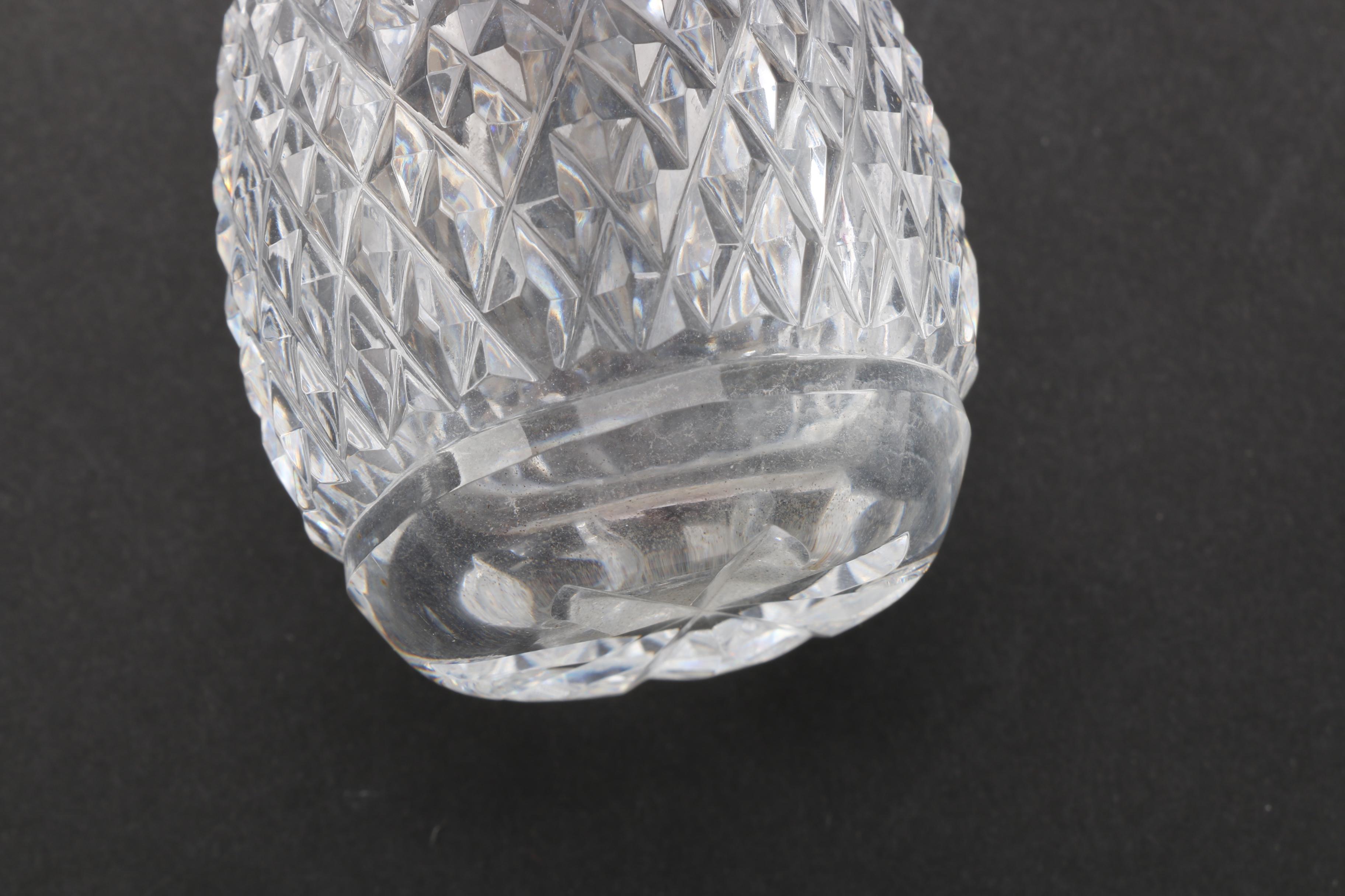 Waterford Crystal Bud Vase and Crystal Rose Bowl Vase