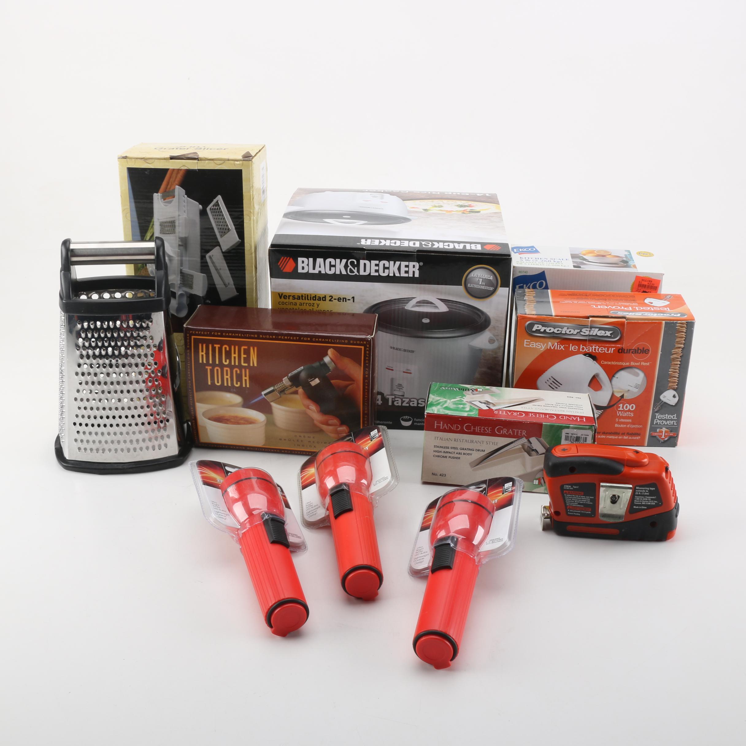 Kitchen Scale, Rice Cooker and Other Kitchen Appliances and Housewares