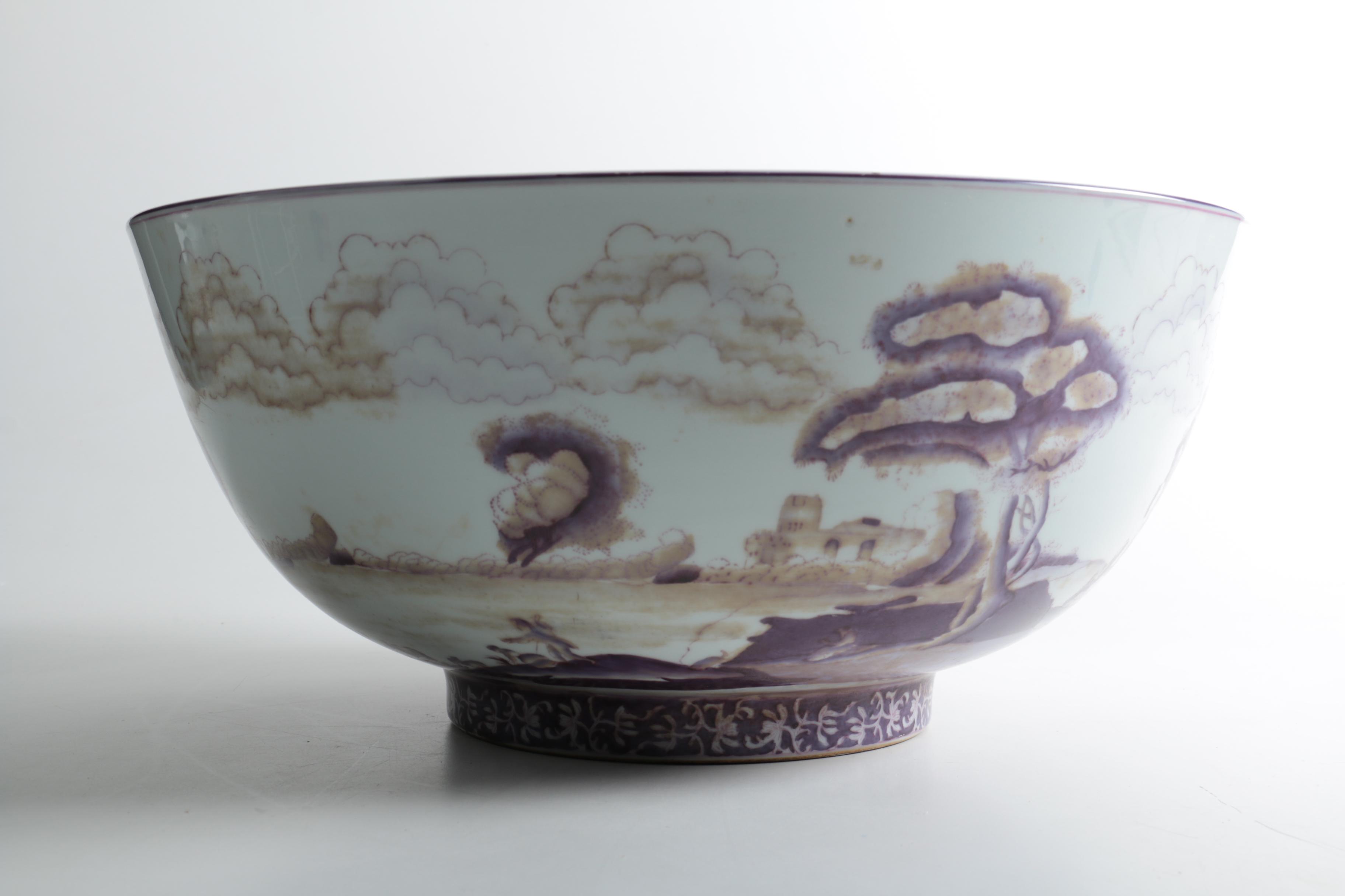 Asian Ceramic Centerpiece