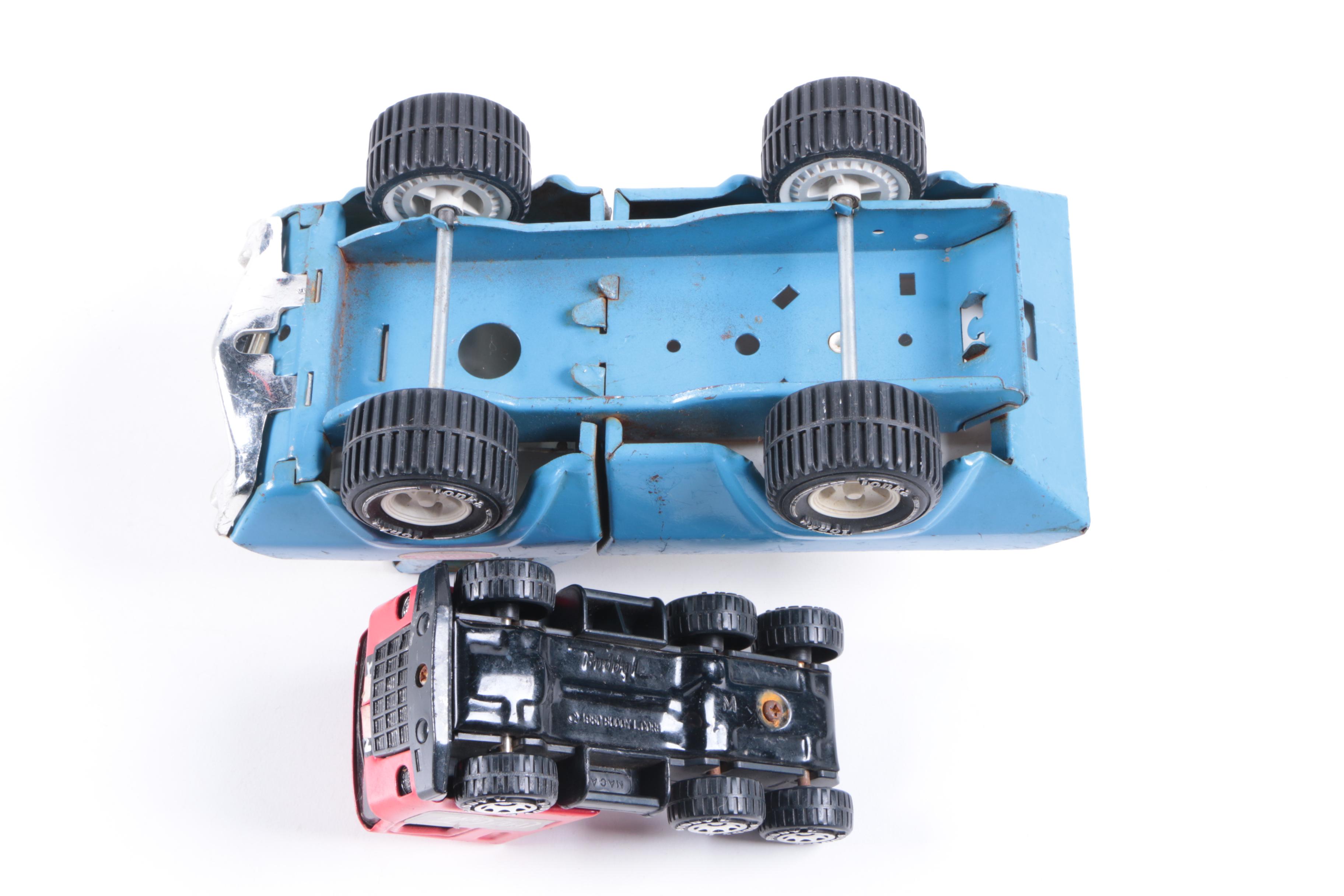 Vintage Toy Trucks and Trains Including Bachmann "M*A*S*H" Trains