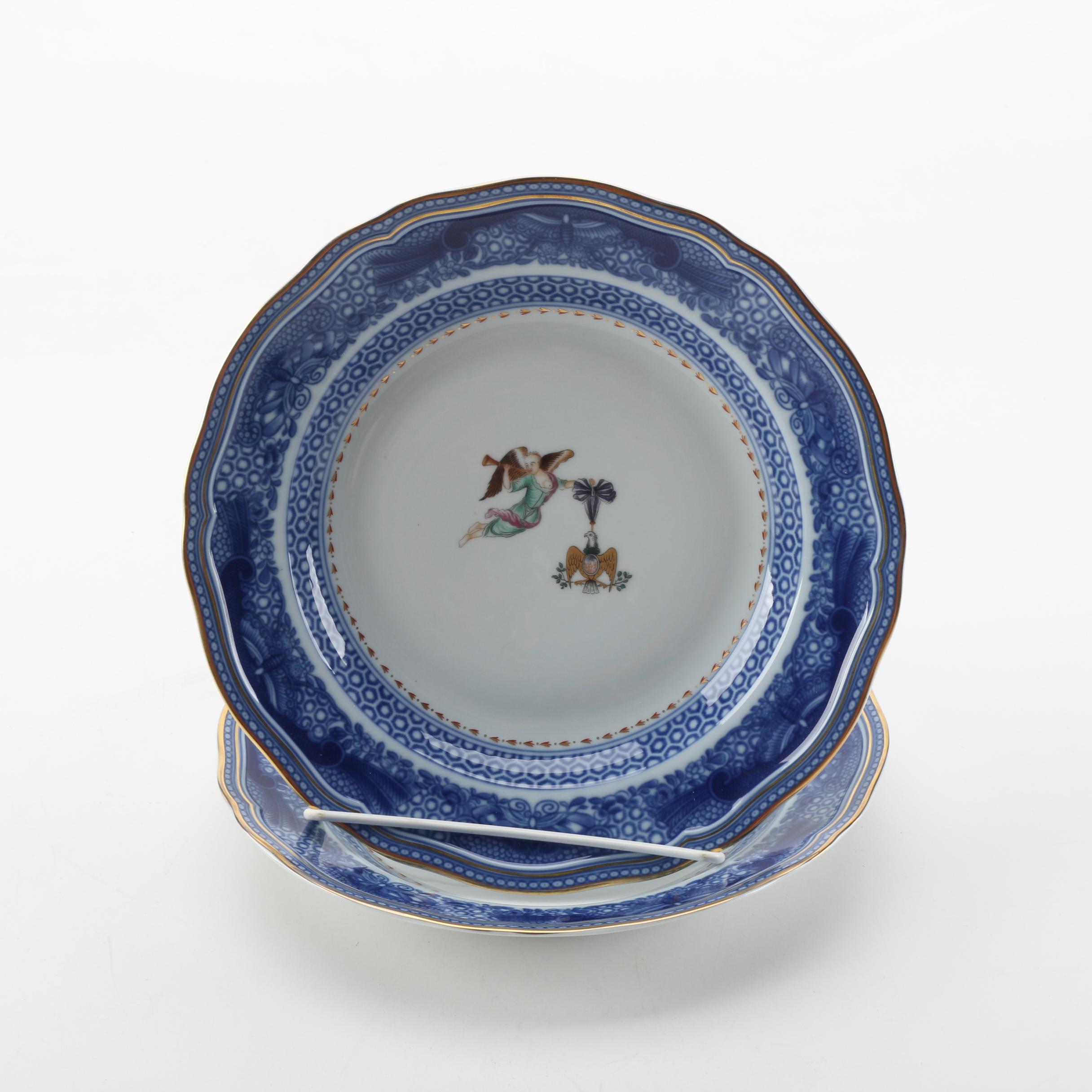 Mottahedeh "Cincinnati" Dessert Plates