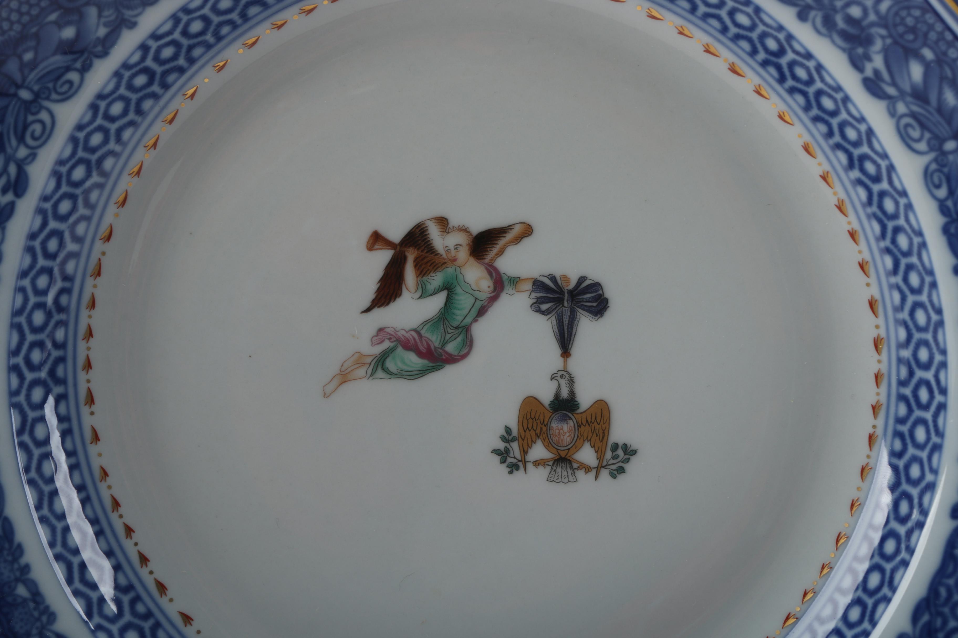 Mottahedeh "Cincinnati" Dessert Plates