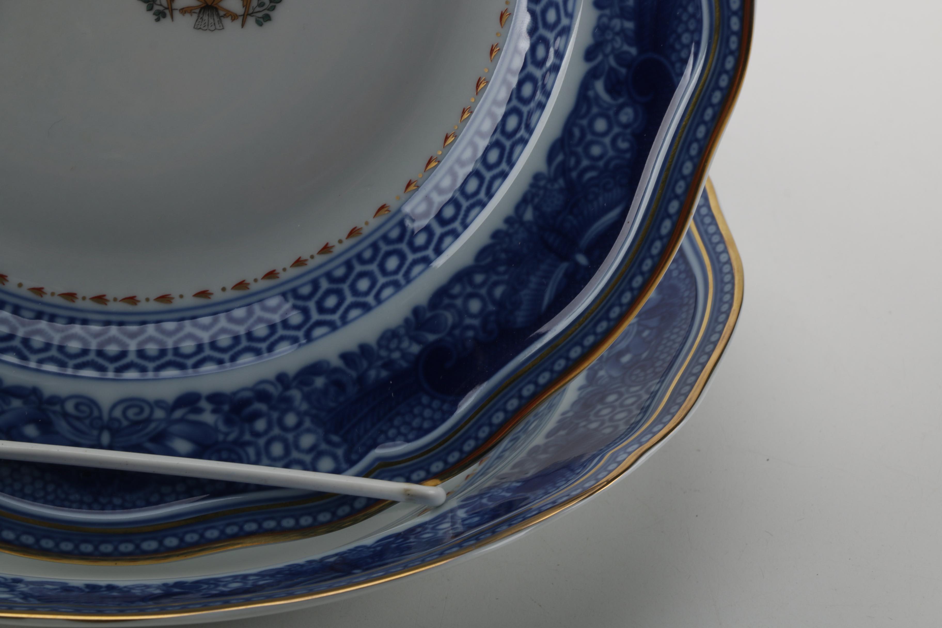 Mottahedeh "Cincinnati" Dessert Plates