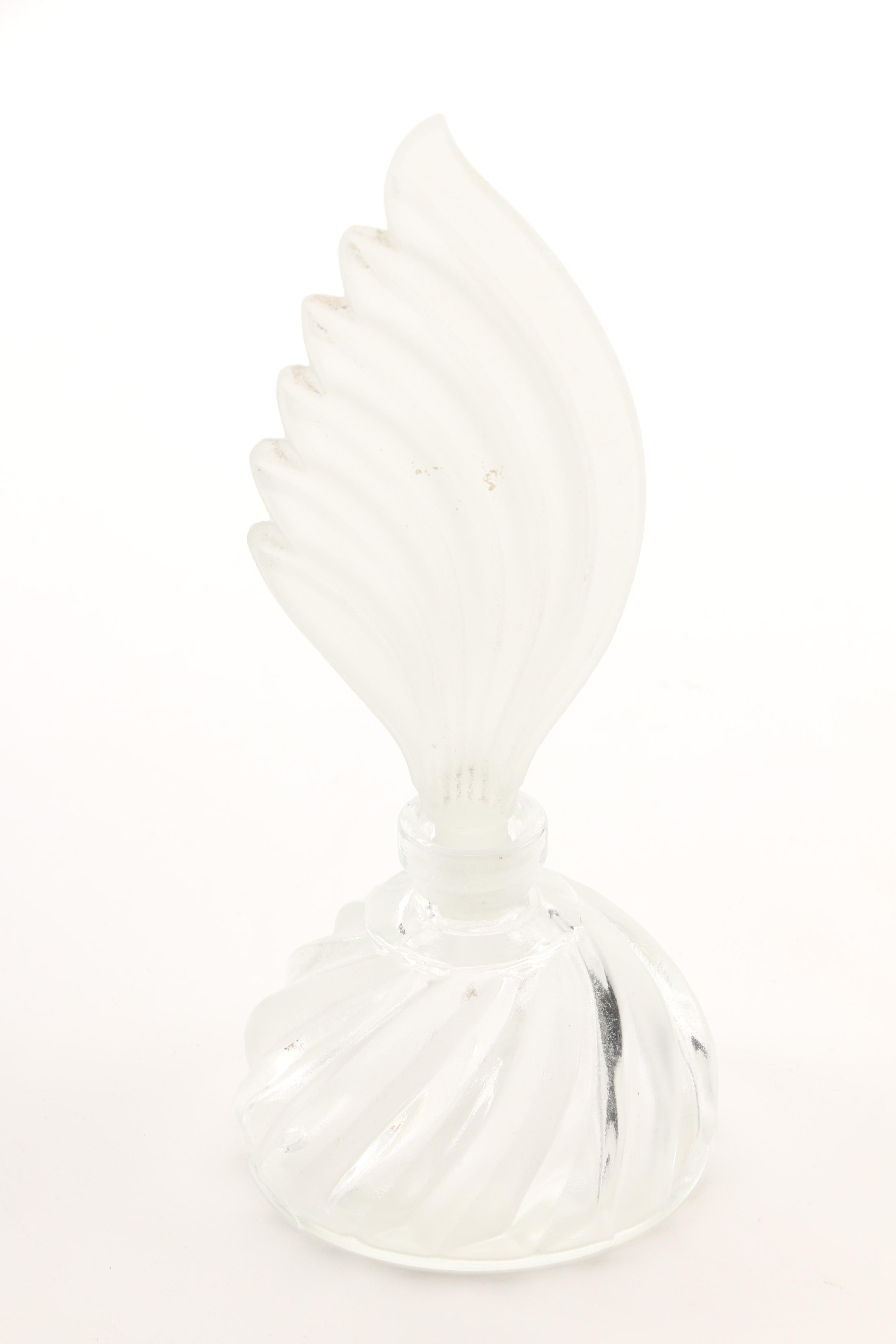 Christian Dior Perfume Bottle and Other Bottles Featuring Sterling