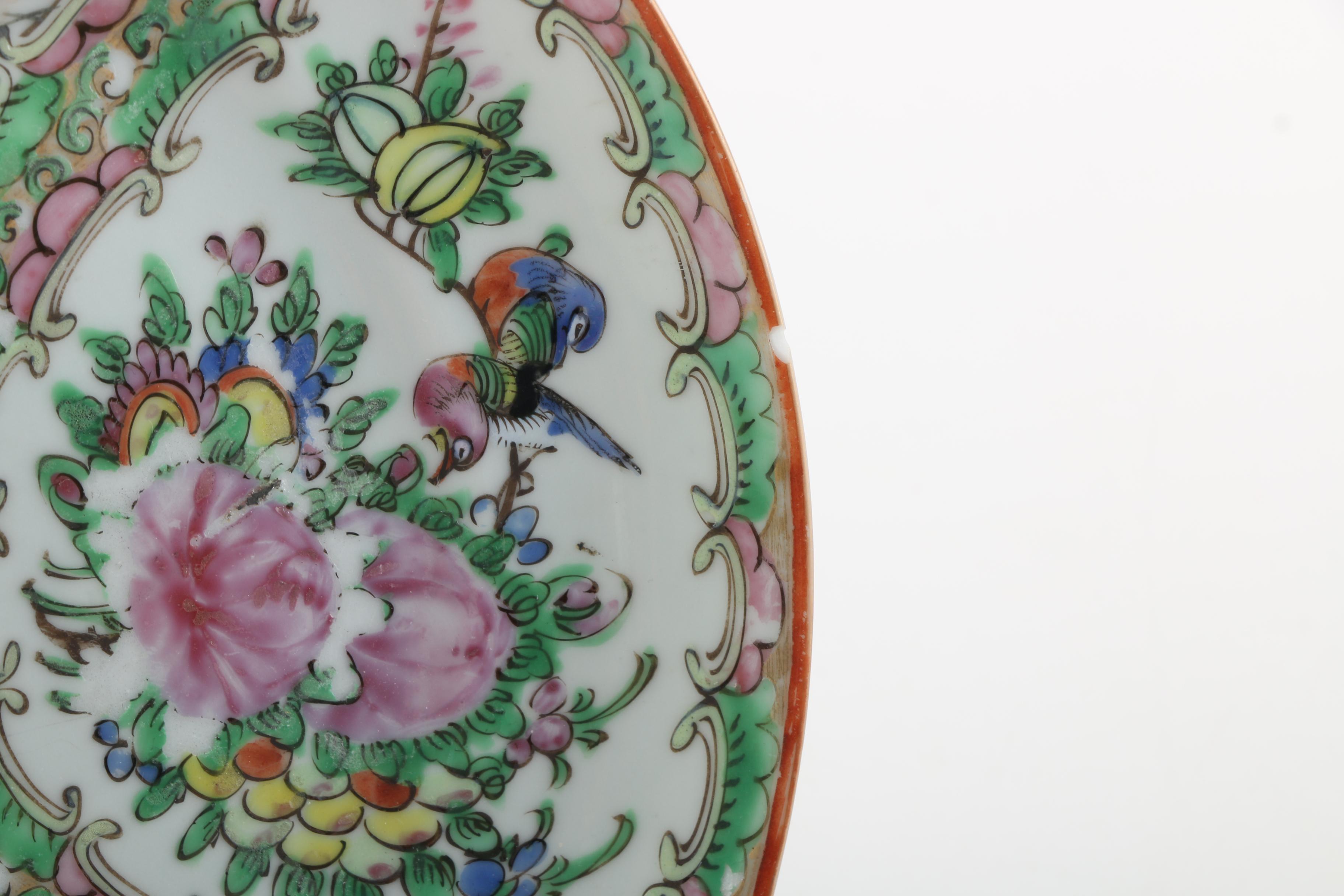 Three Decorative Porcelain Plates Featuring B. Altman