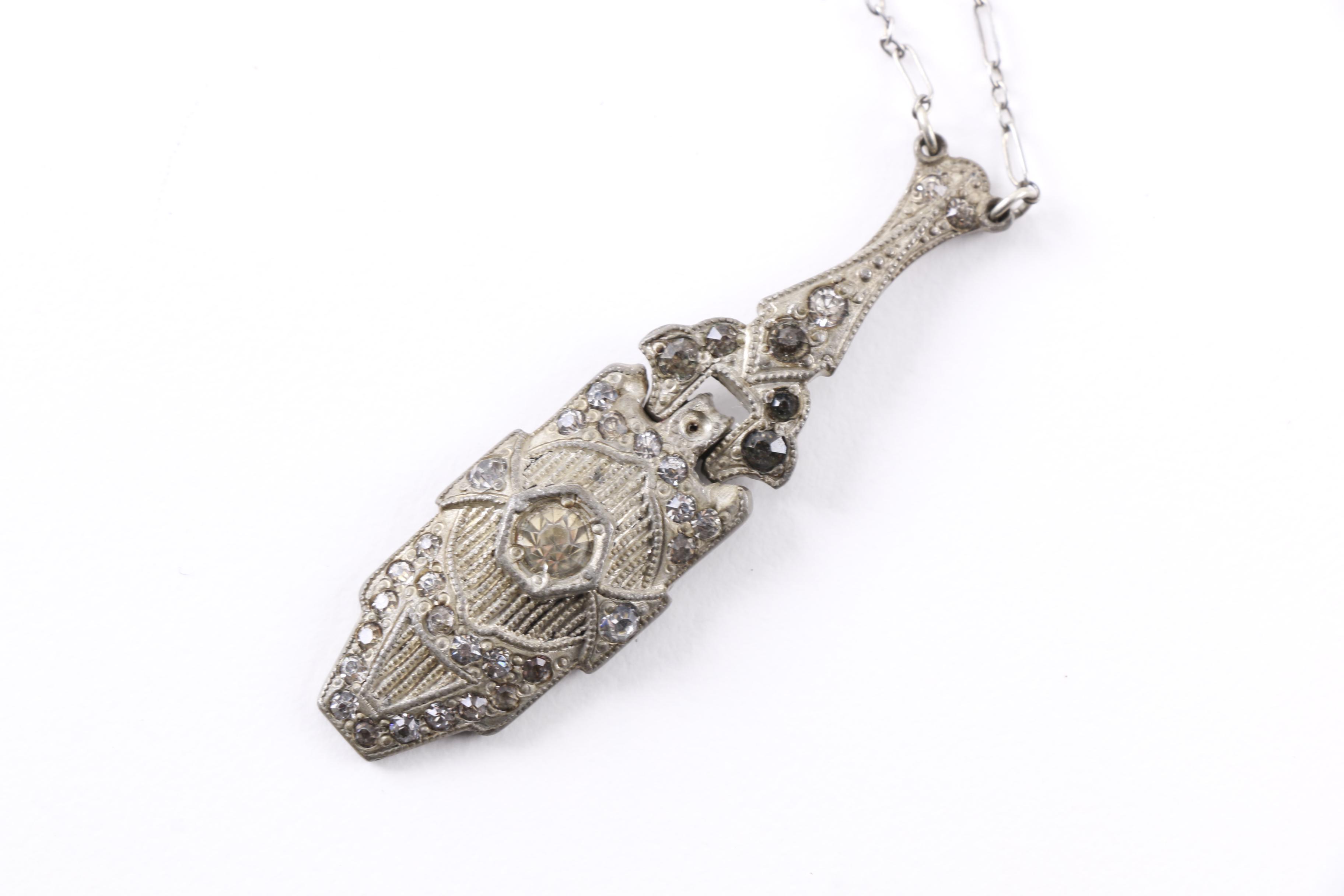 Large Assortment of Jewelry Featuring Diamond Tie Bar