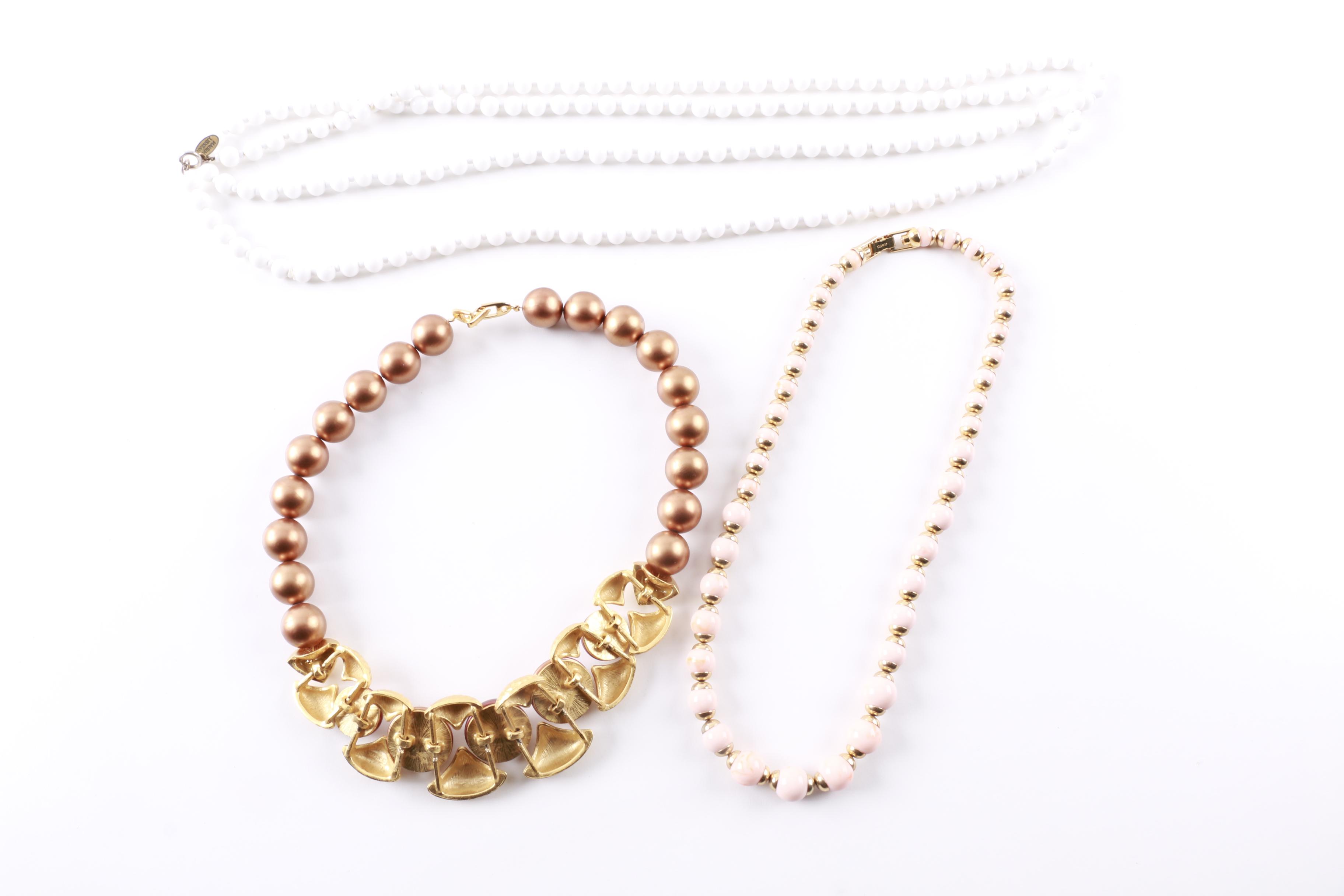 Large Assortment of Jewelry Featuring Diamond Tie Bar