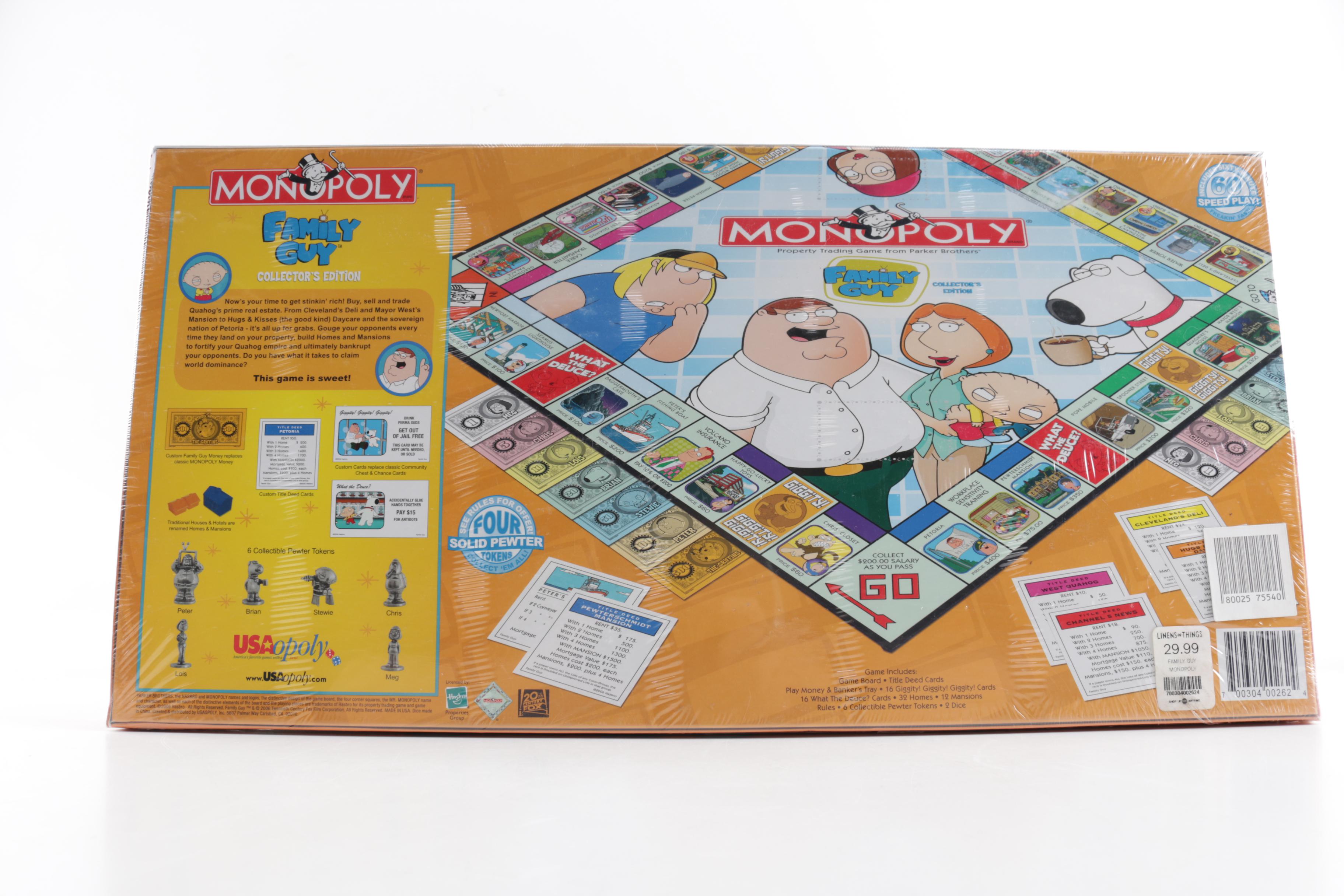 Collection of Official Monopoly Editions and Third Part Versions
