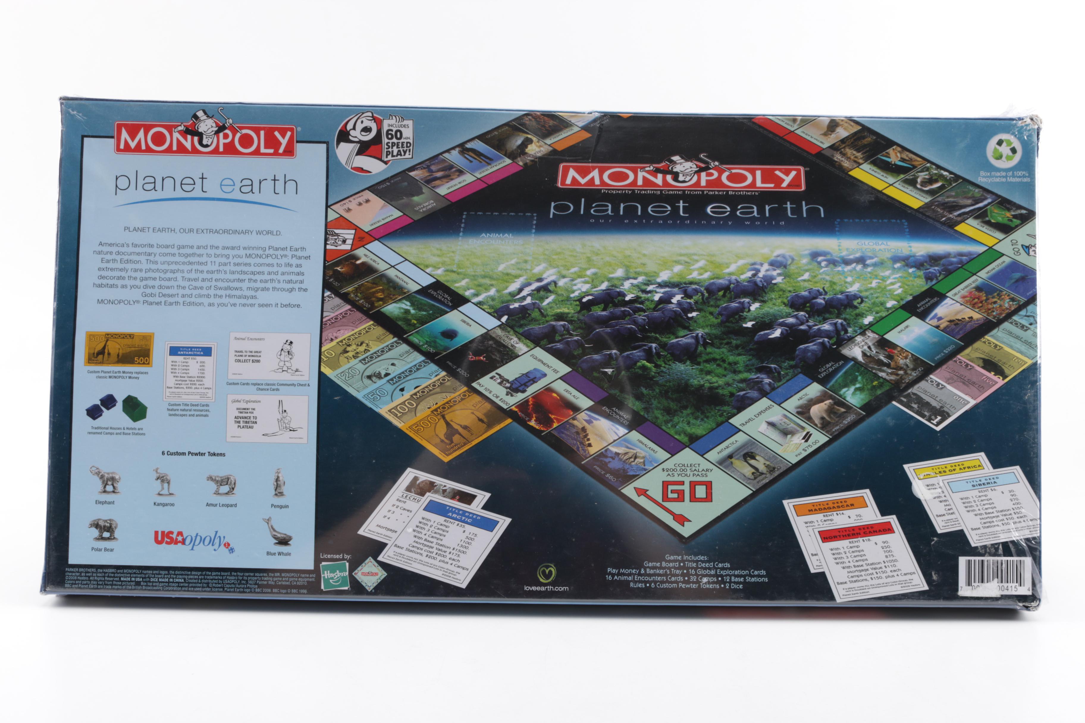Collection of Official Monopoly Editions and Third Part Versions