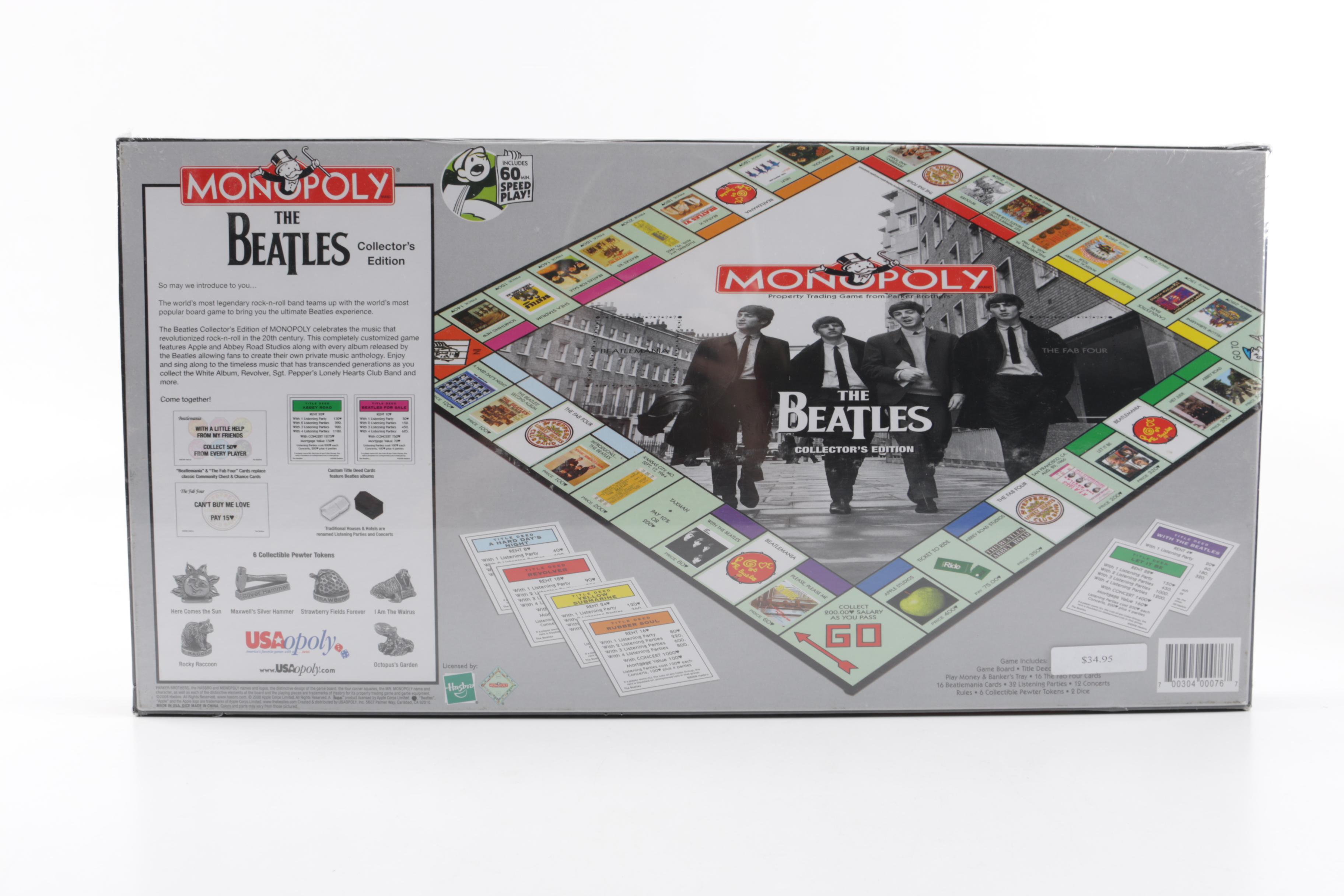 Collection of Official Monopoly Editions and Third Part Versions
