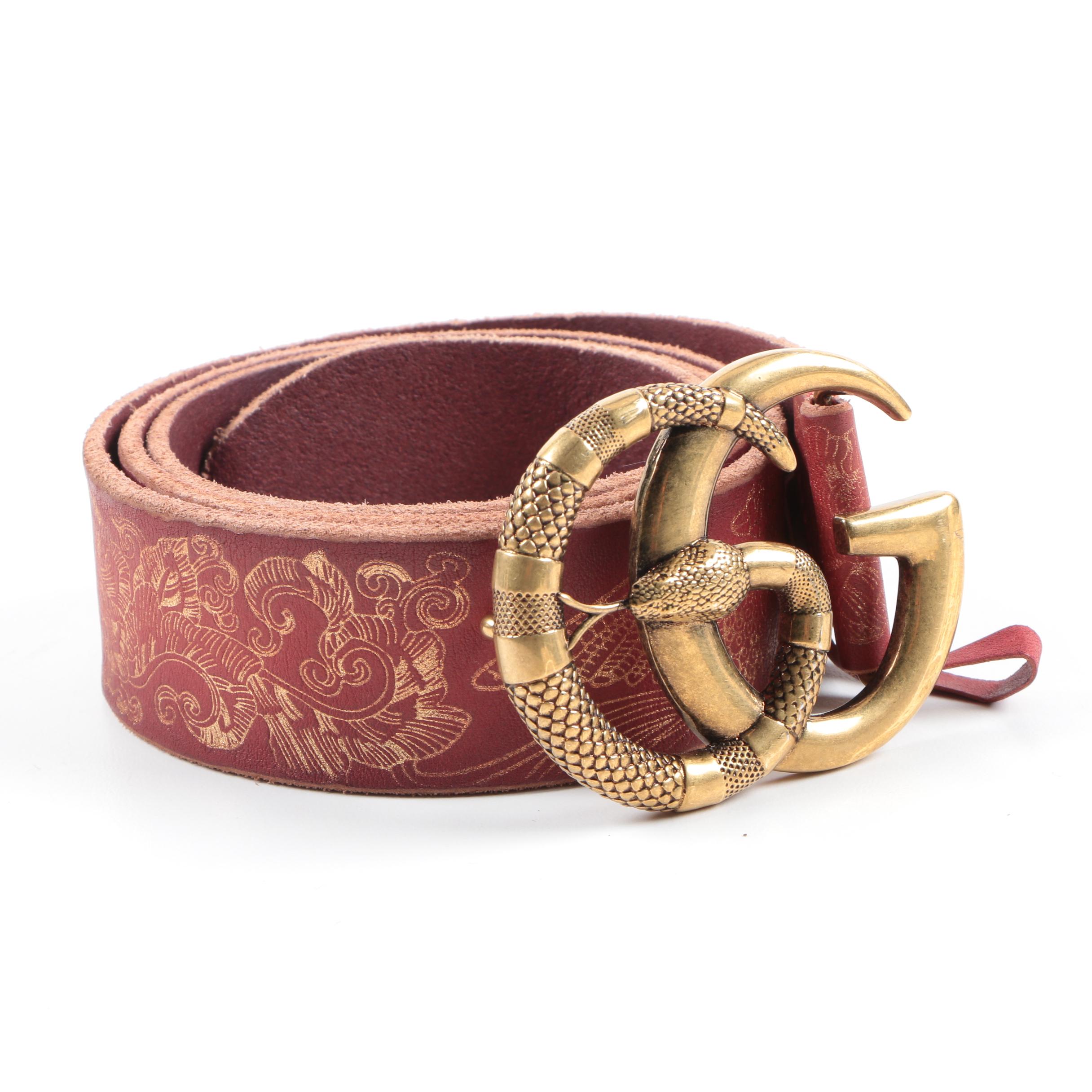 Gucci Kingsnake Belt Gucci Red Snake Belt Gucci Belt Snake Print