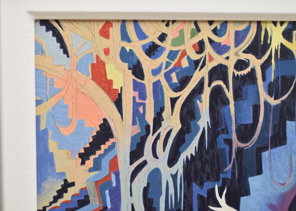 Dr. Seuss Limited Edition Serigraph on Canvas "Cat Carnival in West Venice"