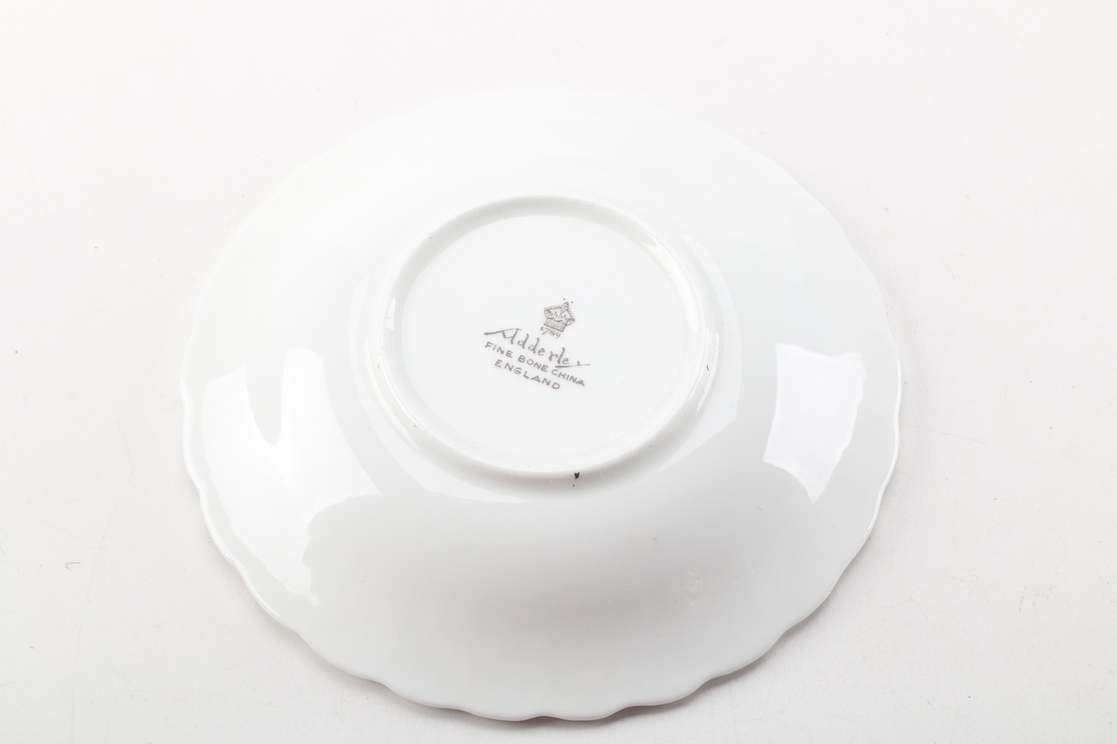 Vintage Montreal Souvenir Plate and Dishes Featuring Adderley and Wood & Sons